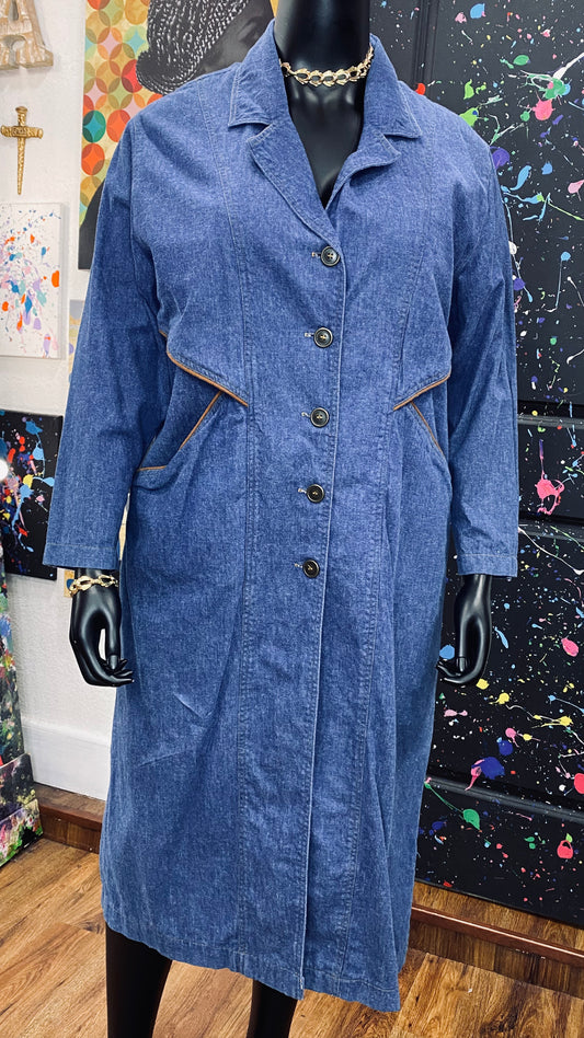 Vintage Denim Dress