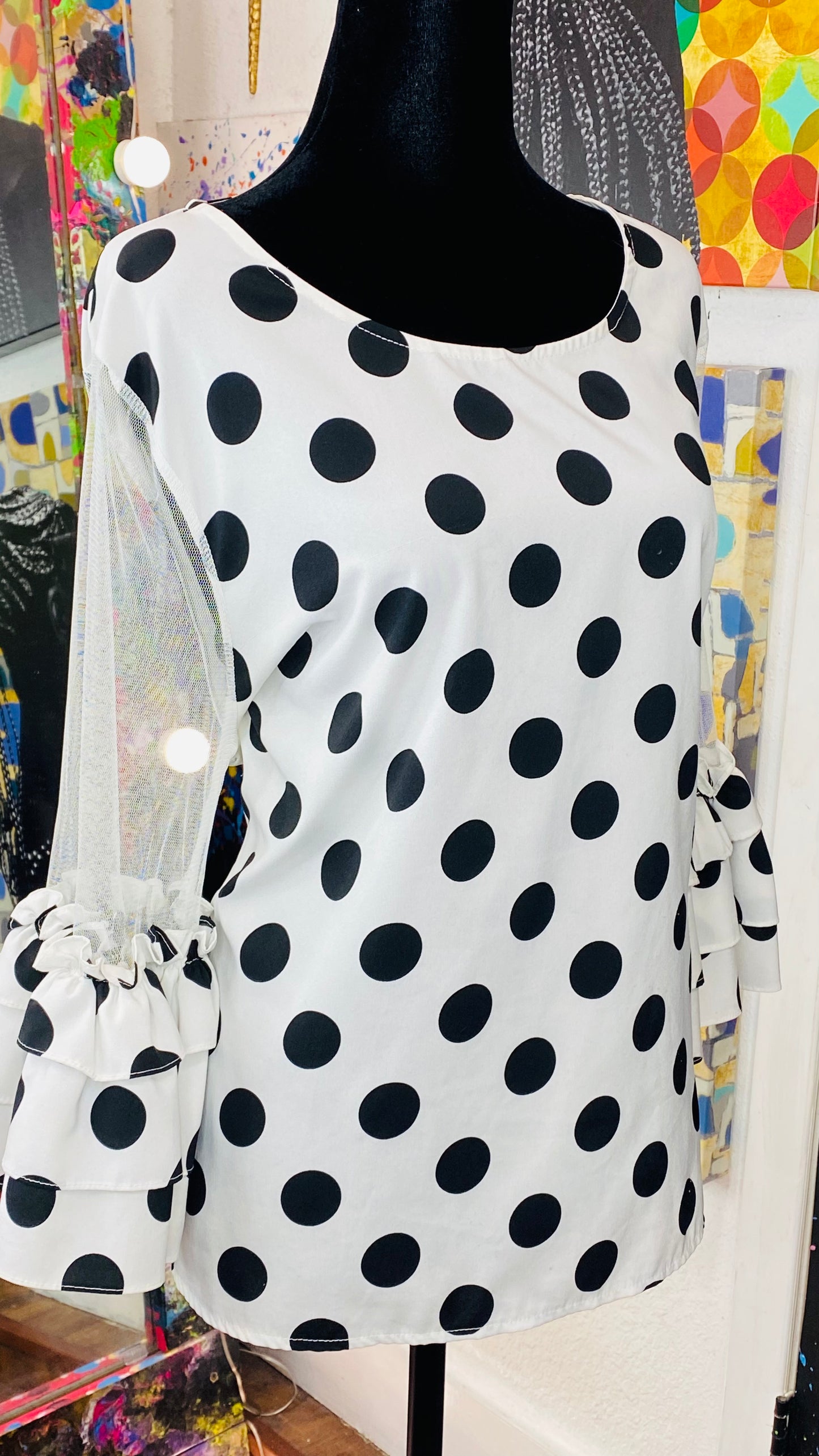 Vintage Long Sleeve Blouse