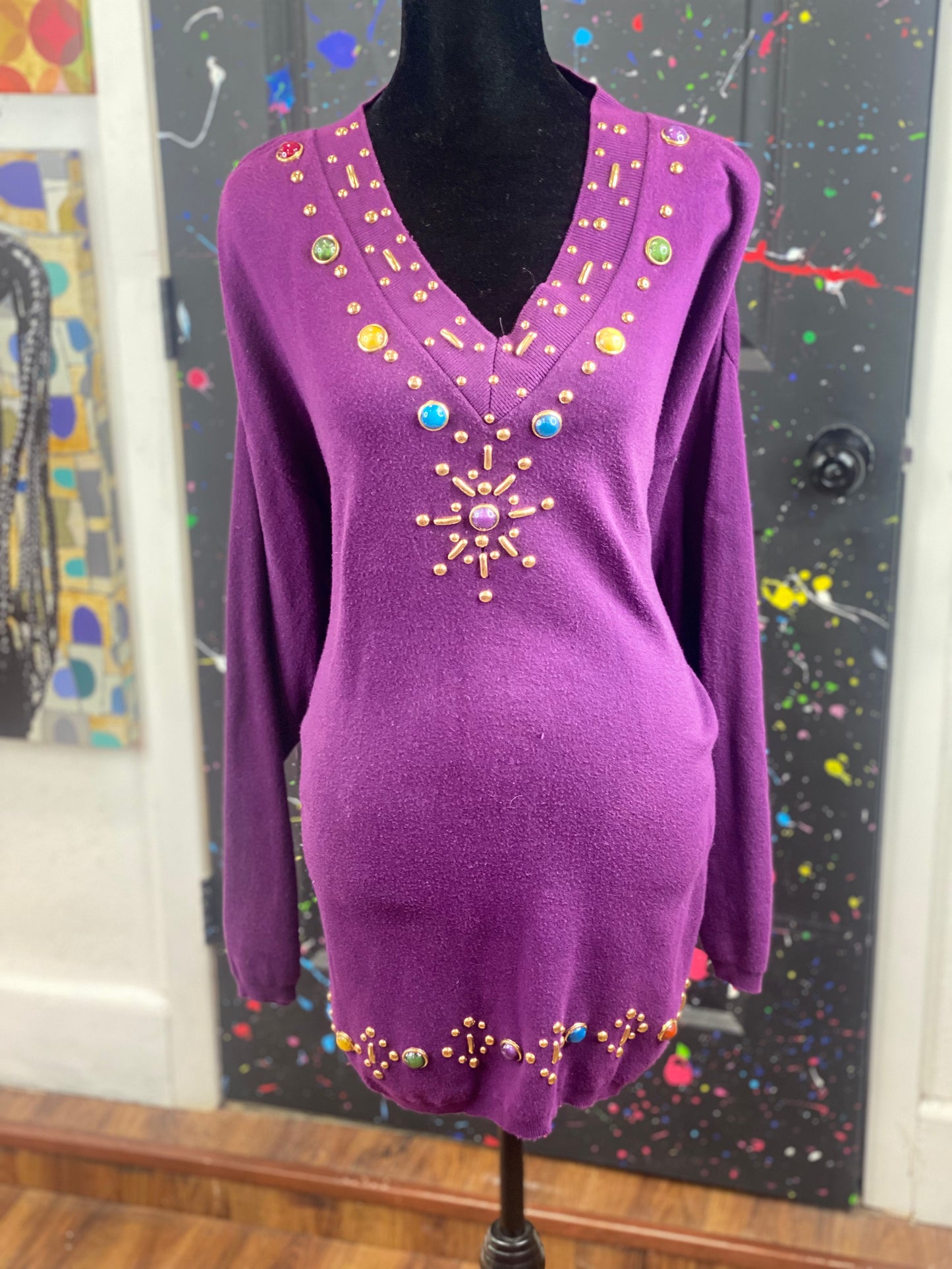 Vintage Jewel Sweater