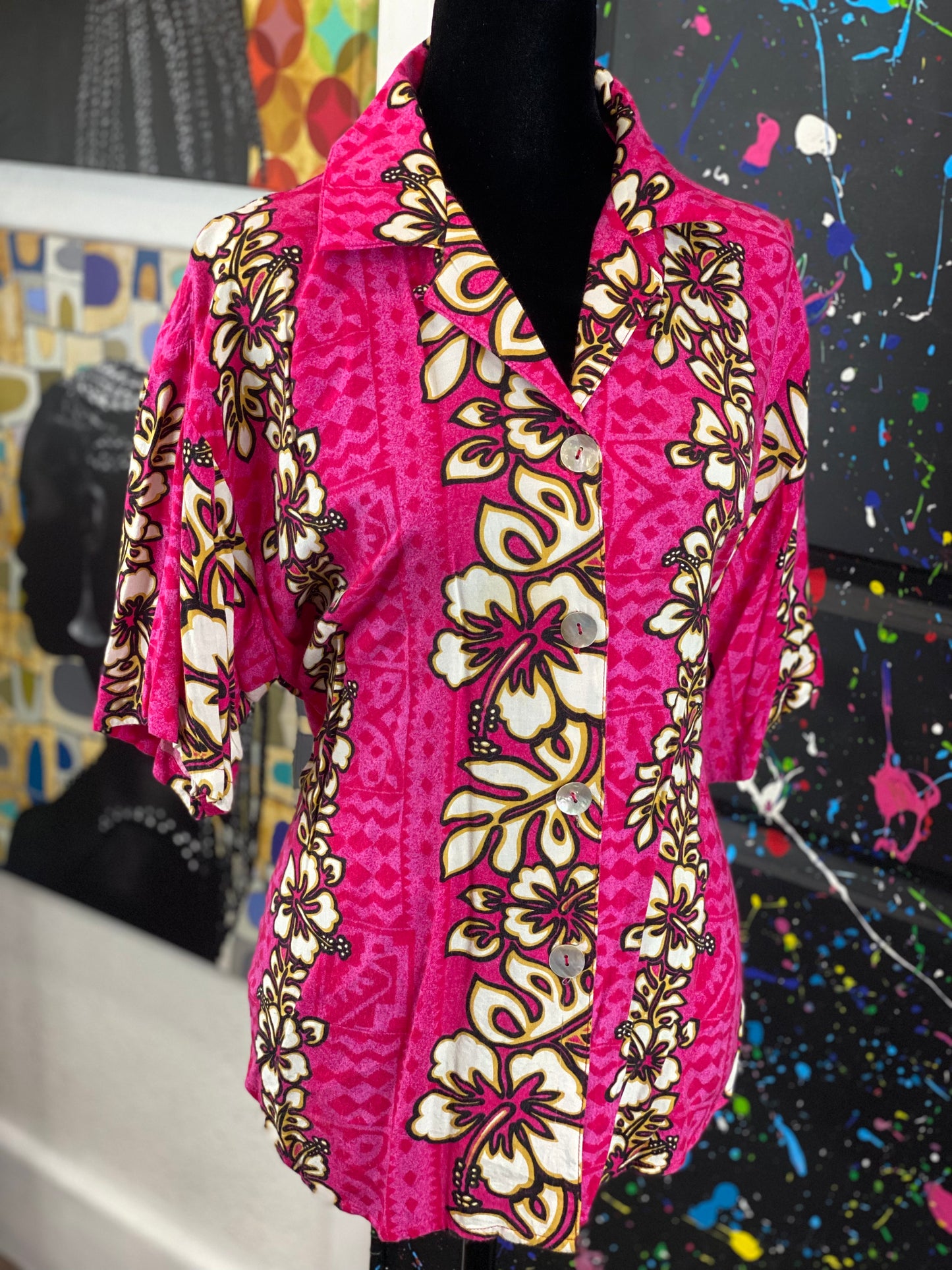 Vintage Vacation Blouse