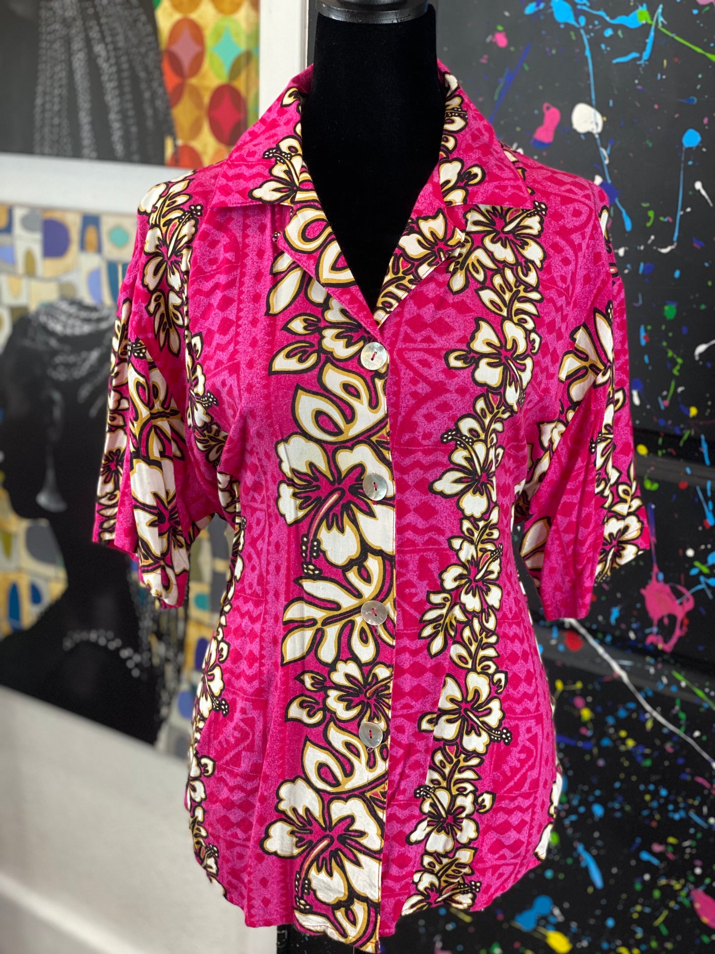 Vintage Vacation Blouse