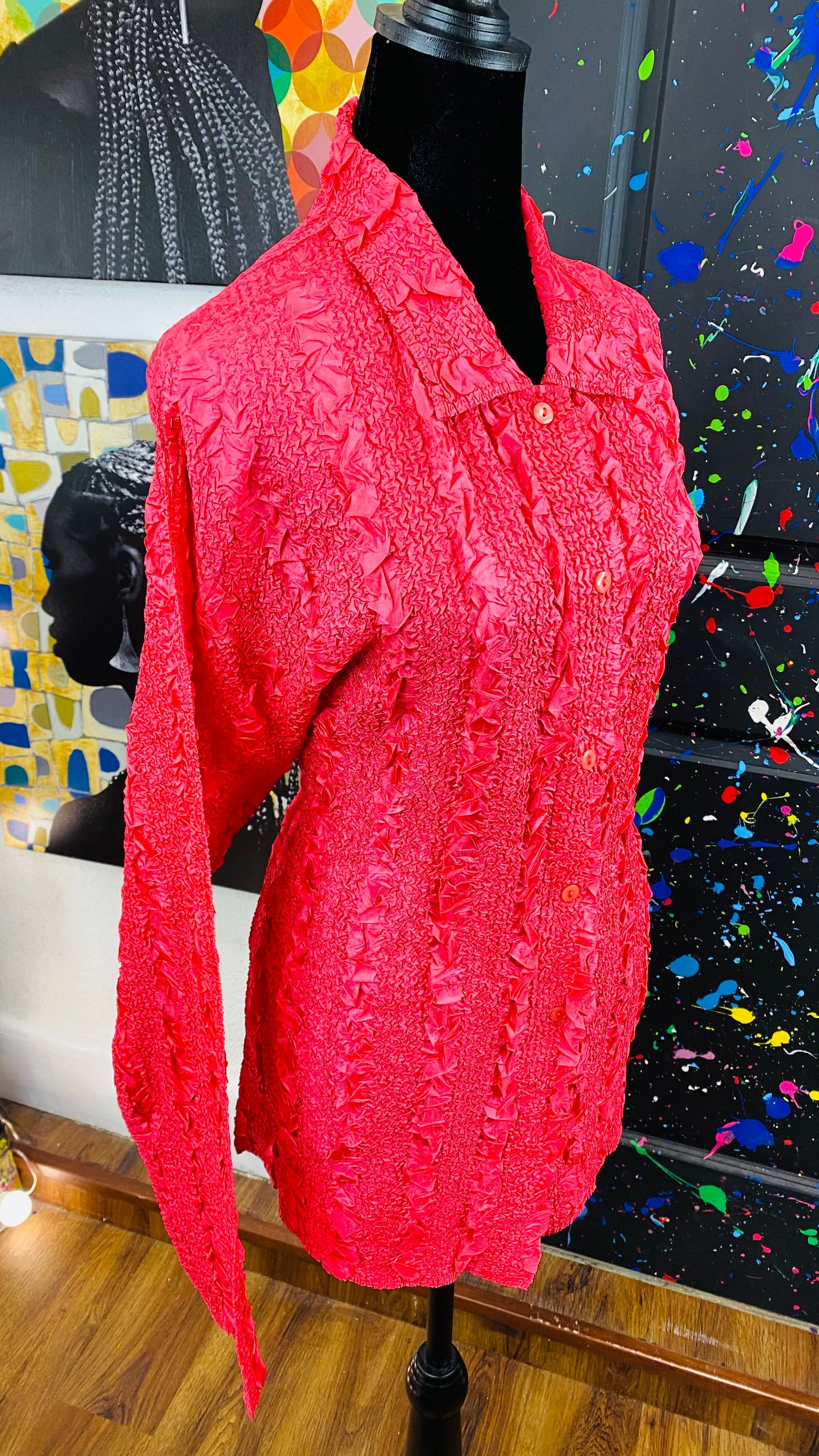 Vintage Long Sleeve Blouse