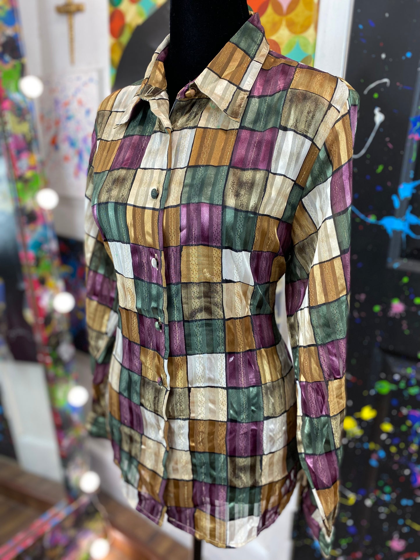 Vintage Long Sleeve Blouse