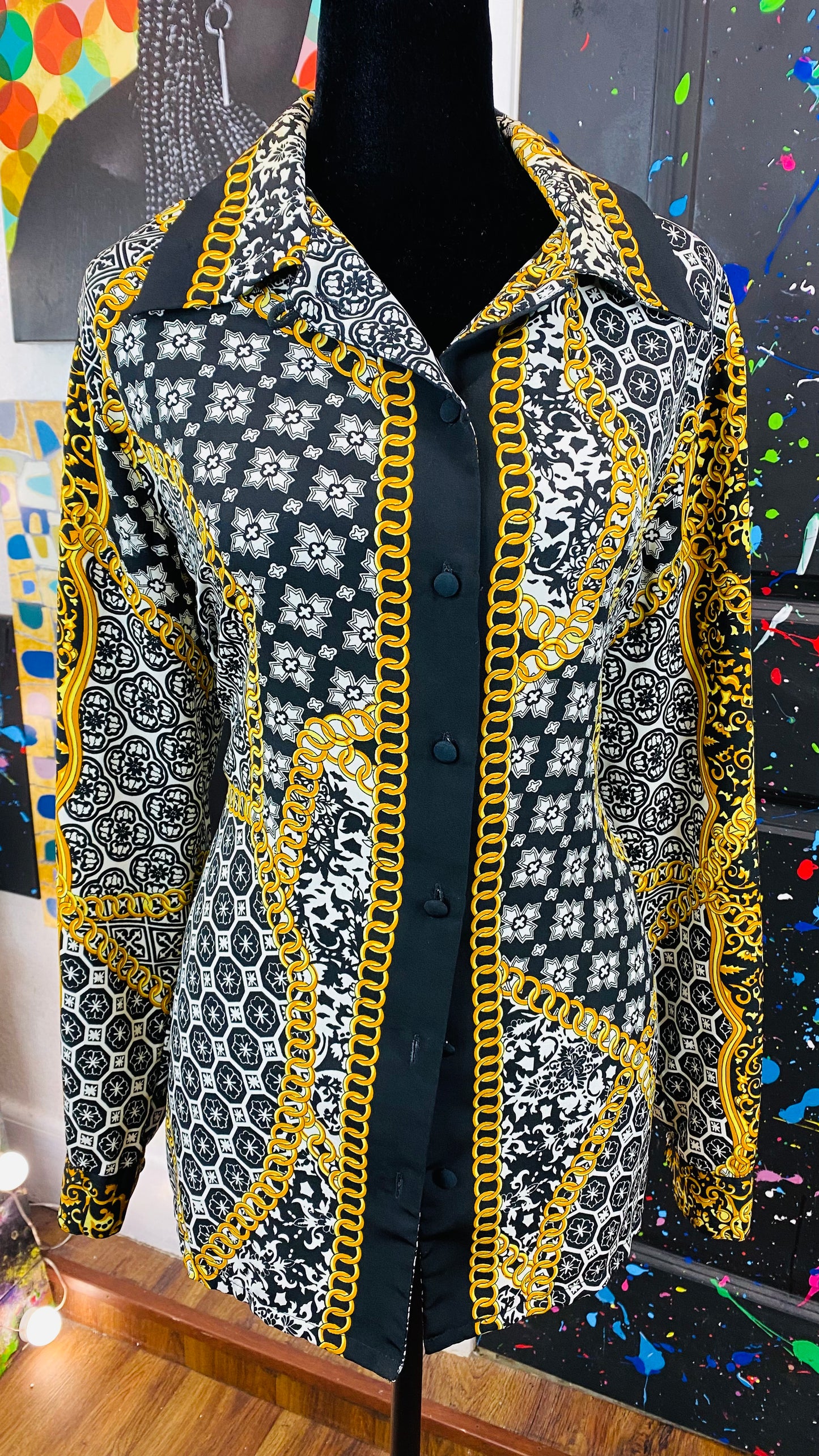 Vintage Long Sleeve Blouse
