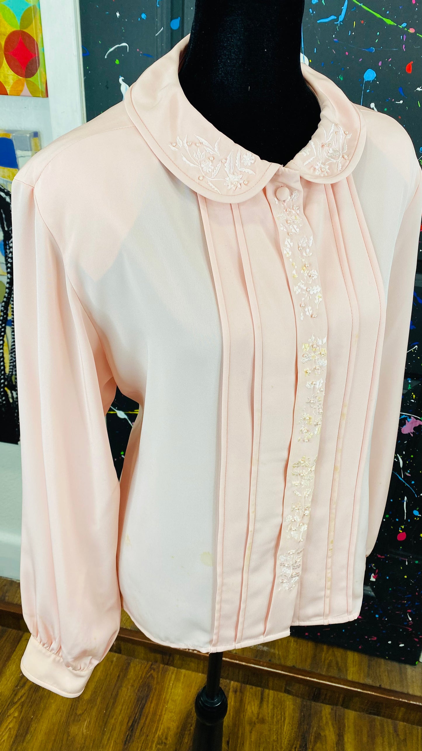 Vintage Long Sleeve Blouse