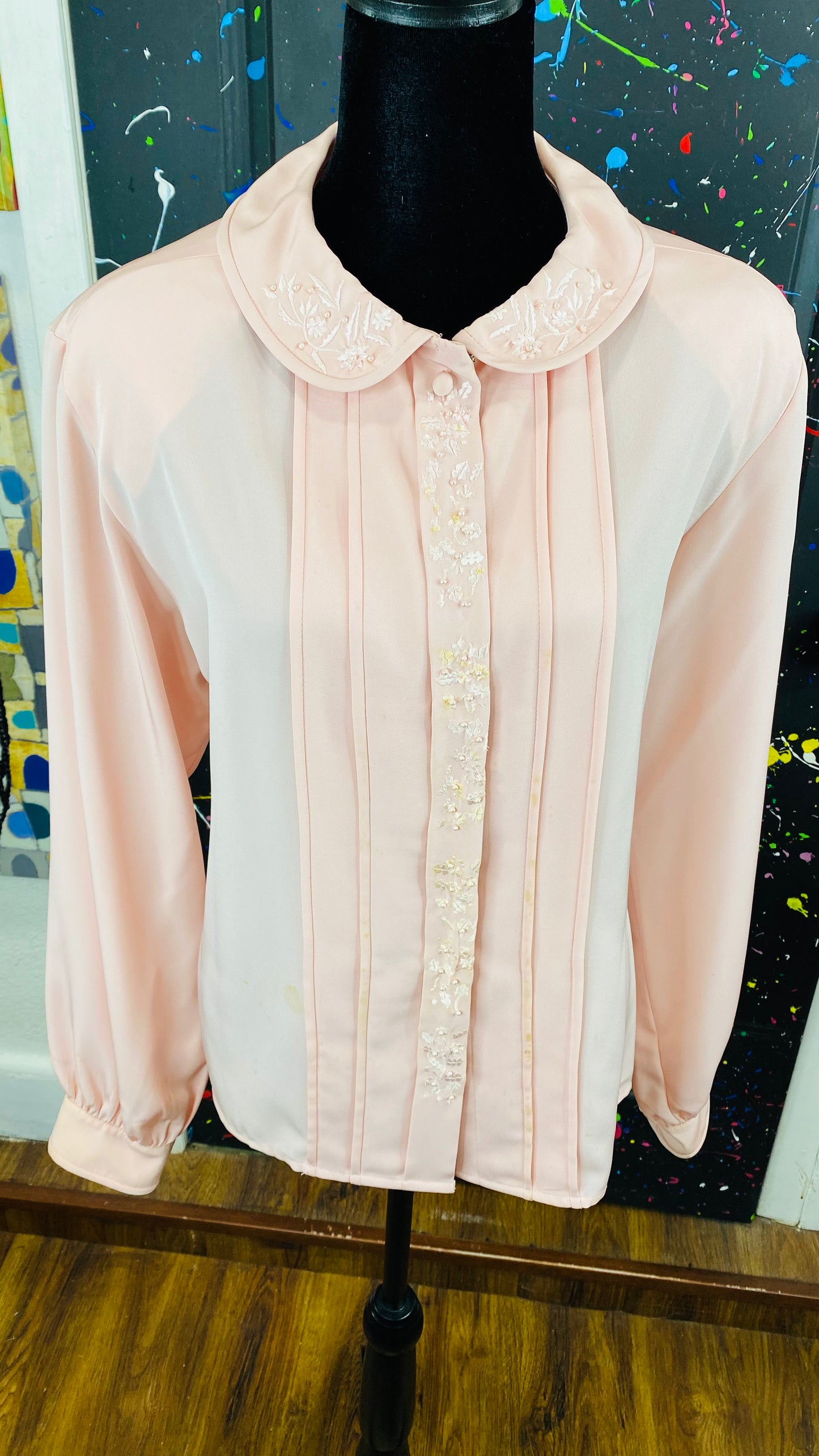 Vintage Long Sleeve Blouse