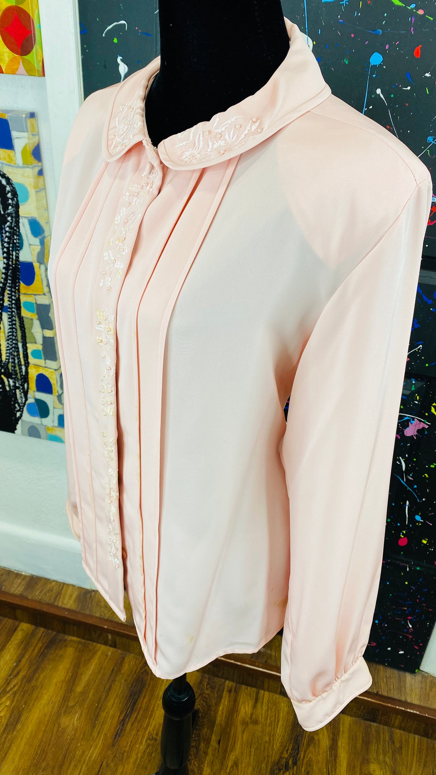 Vintage Long Sleeve Blouse