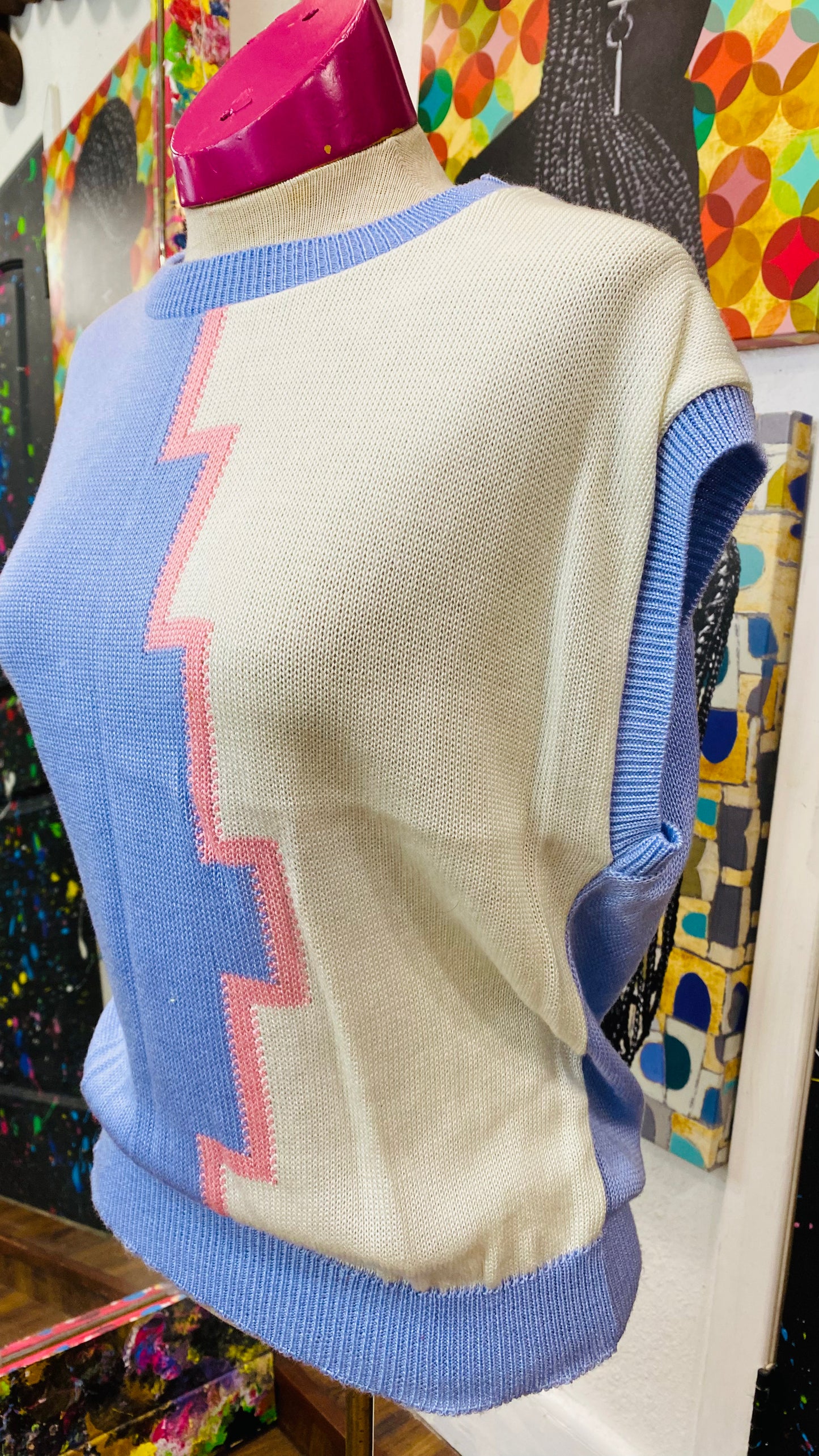 Vintage Sleeveless Sweater