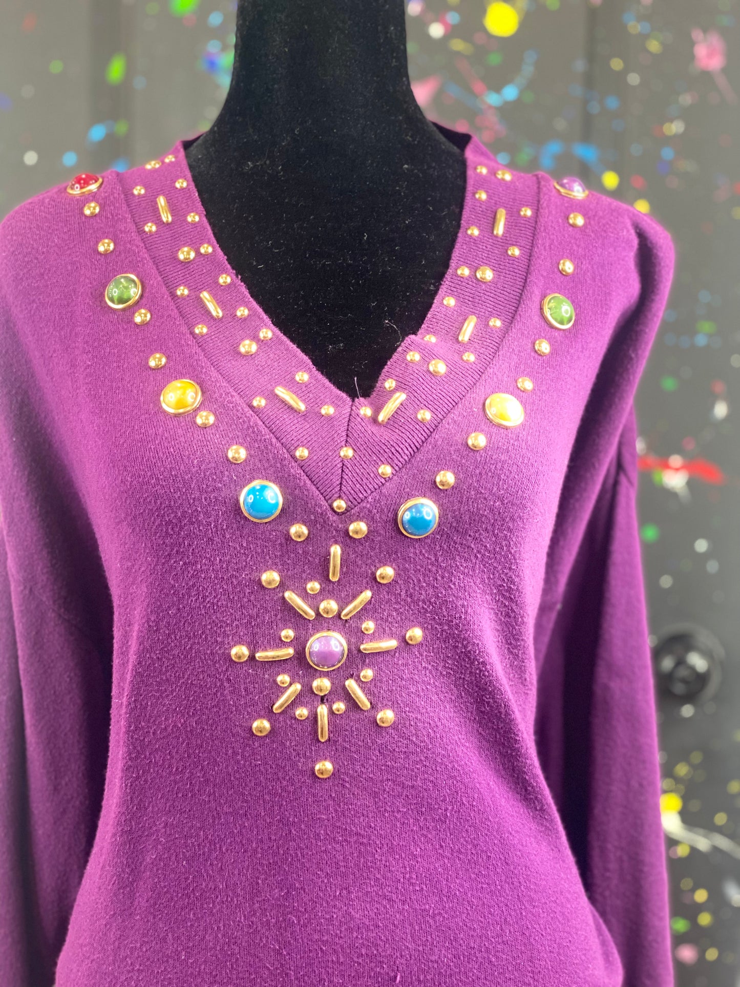 Vintage Jewel Sweater