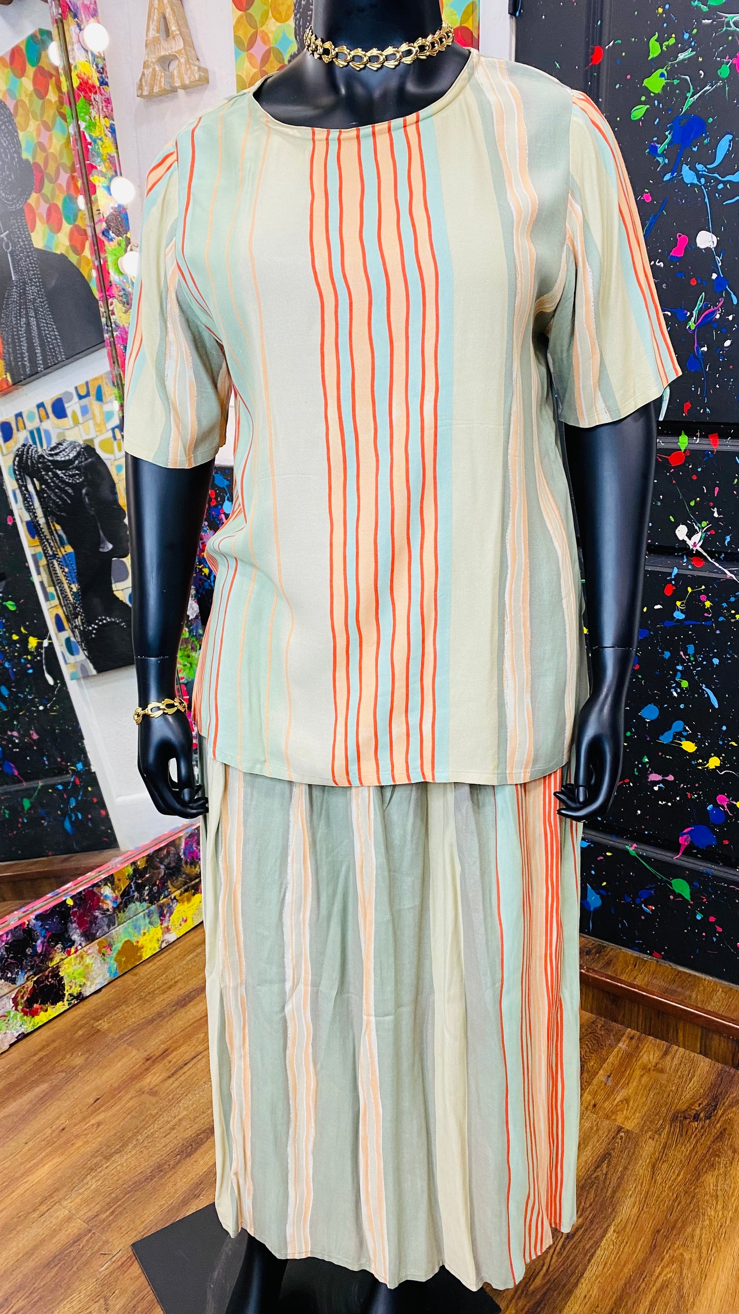 Vintage Skirt Set