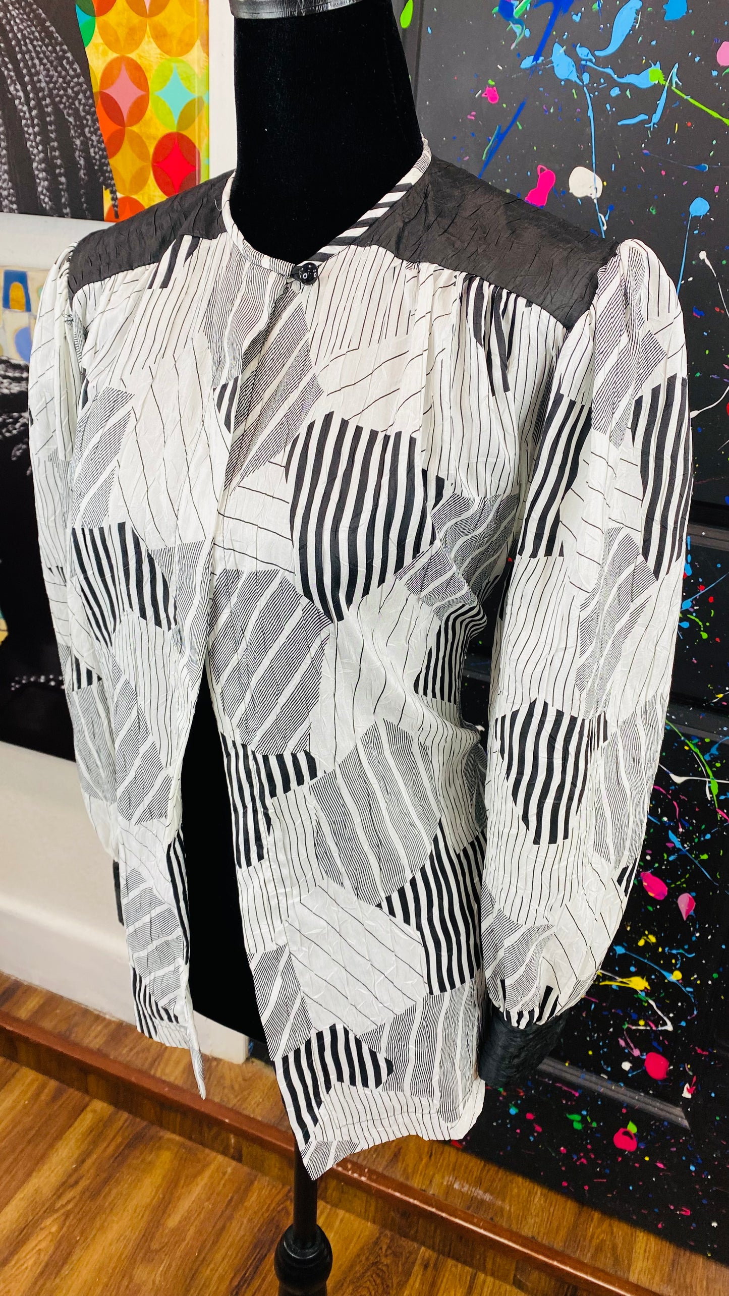 Vintage Long Sleeve Blouse