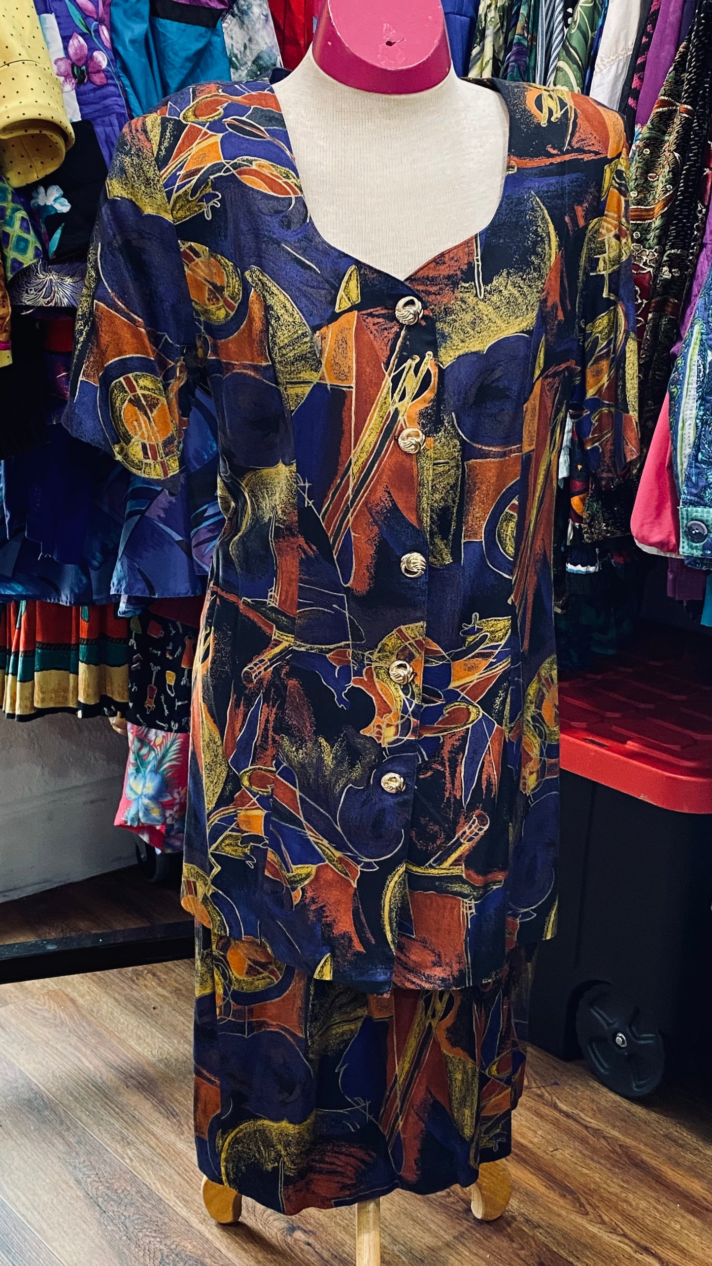 Vintage Skirt Set