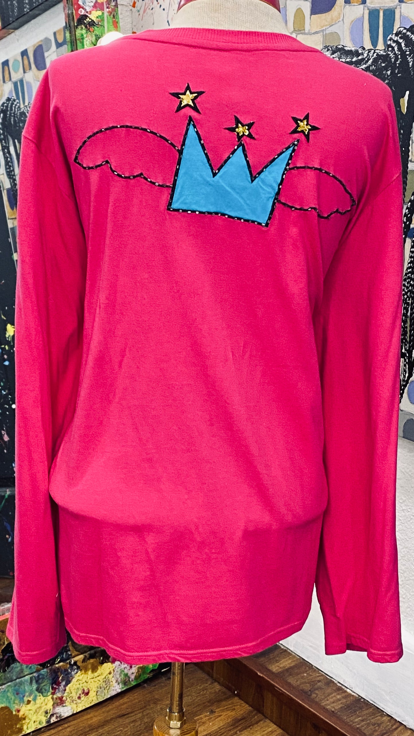 Vintage Pink Blouse