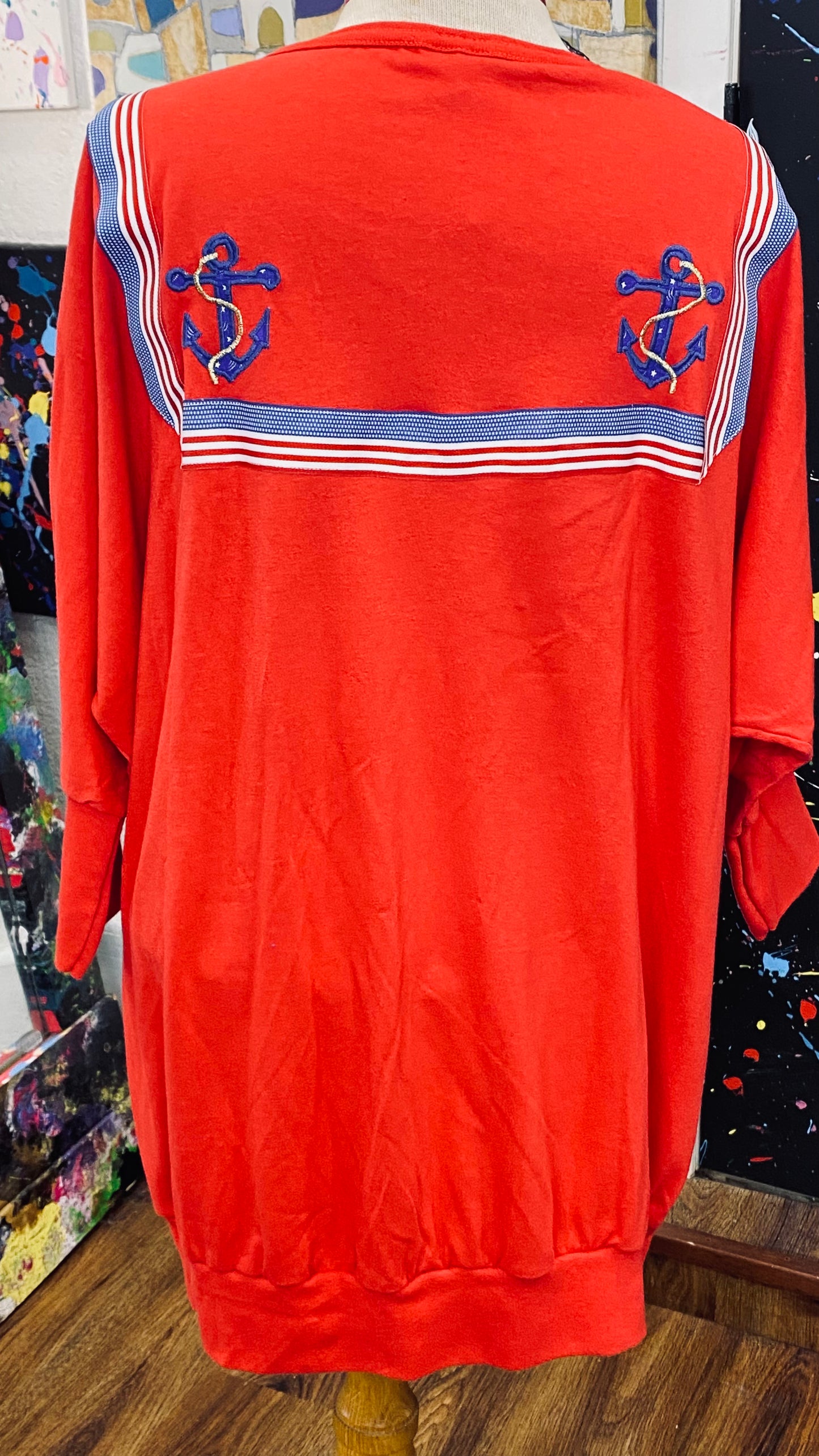 Vintage Anchor Blouse