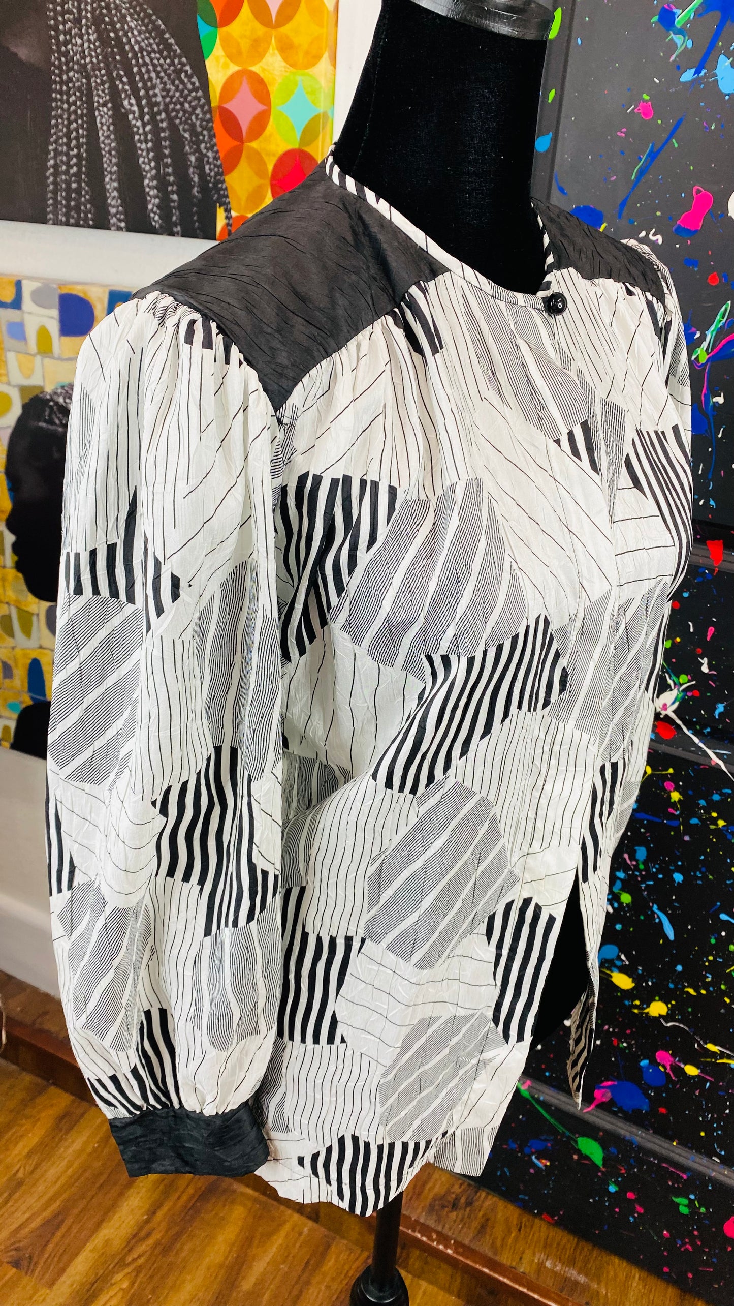 Vintage Long Sleeve Blouse