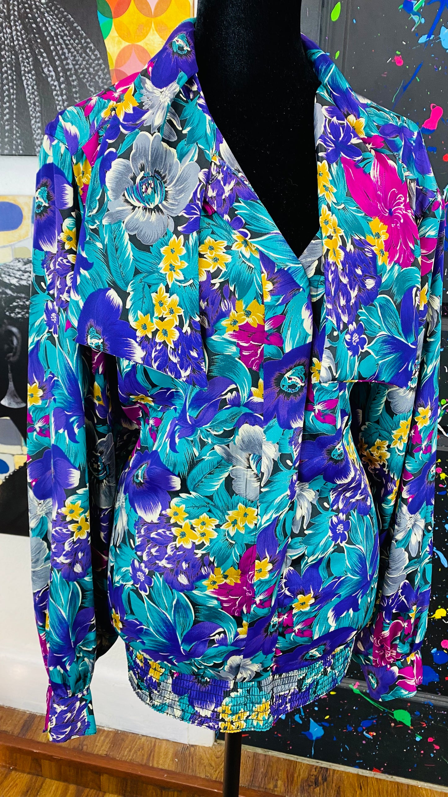 Vintage Long Sleeve Blouse