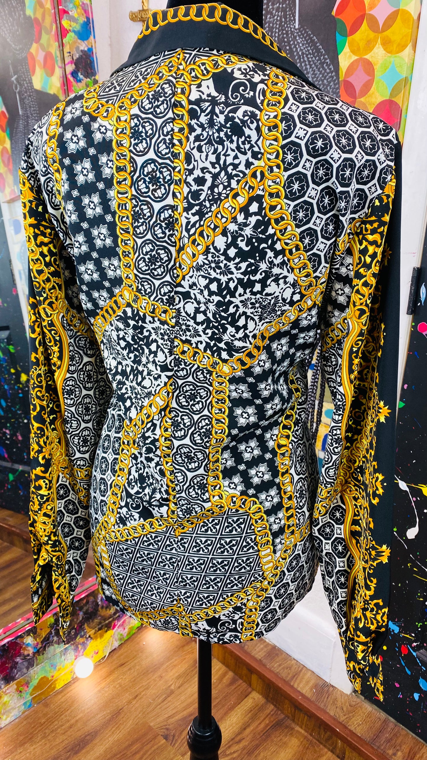 Vintage Long Sleeve Blouse
