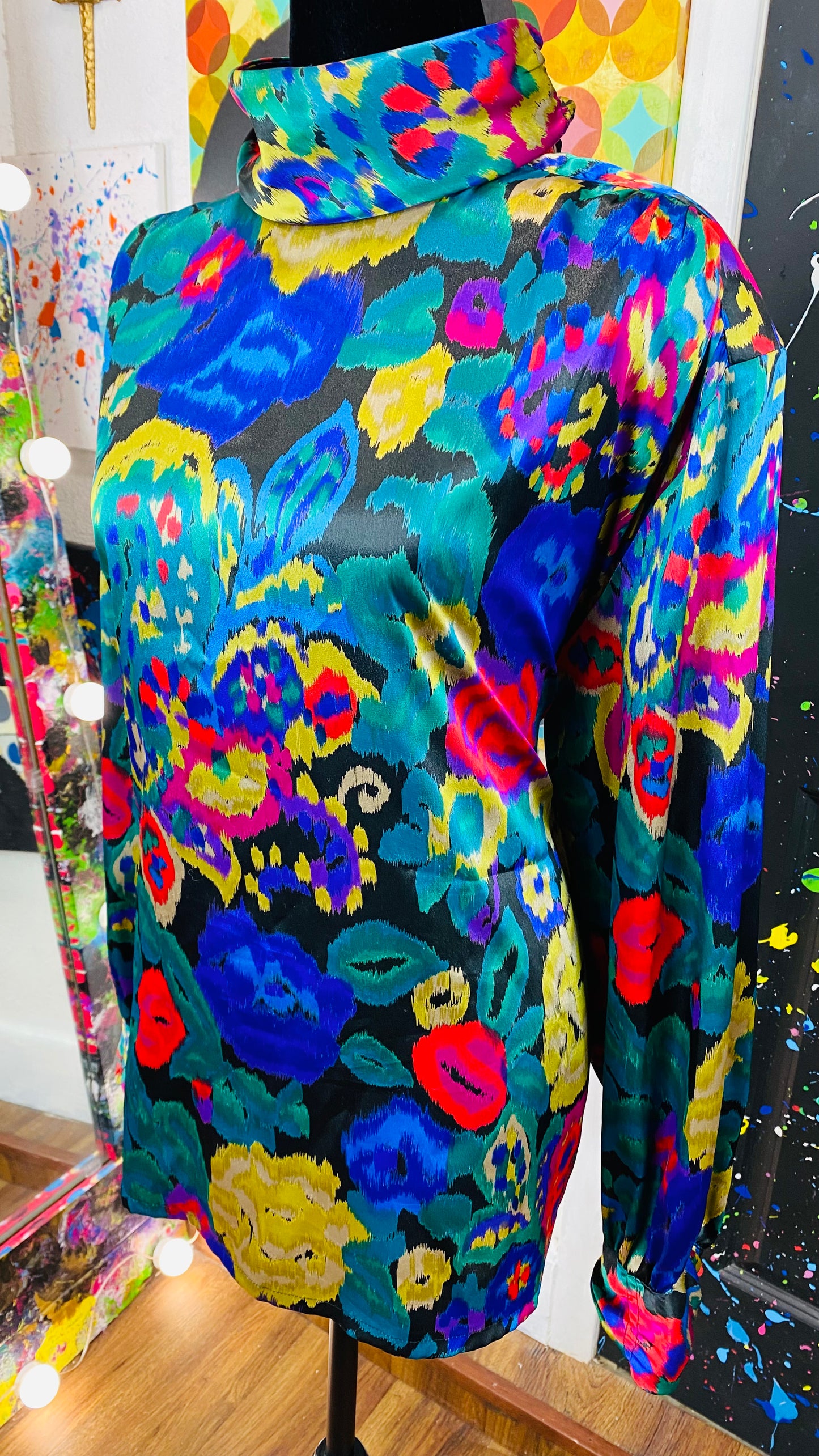 Vintage Long Sleeve Blouse