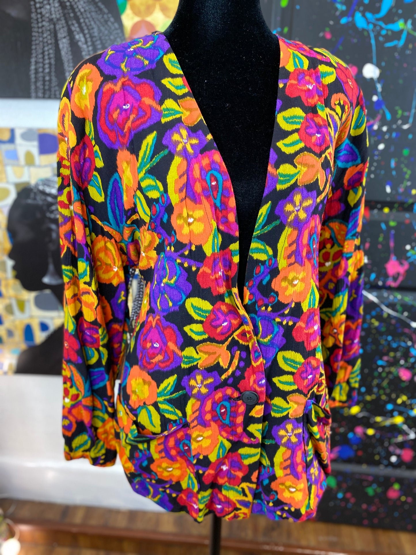 Vintage Long Sleeve Blouse