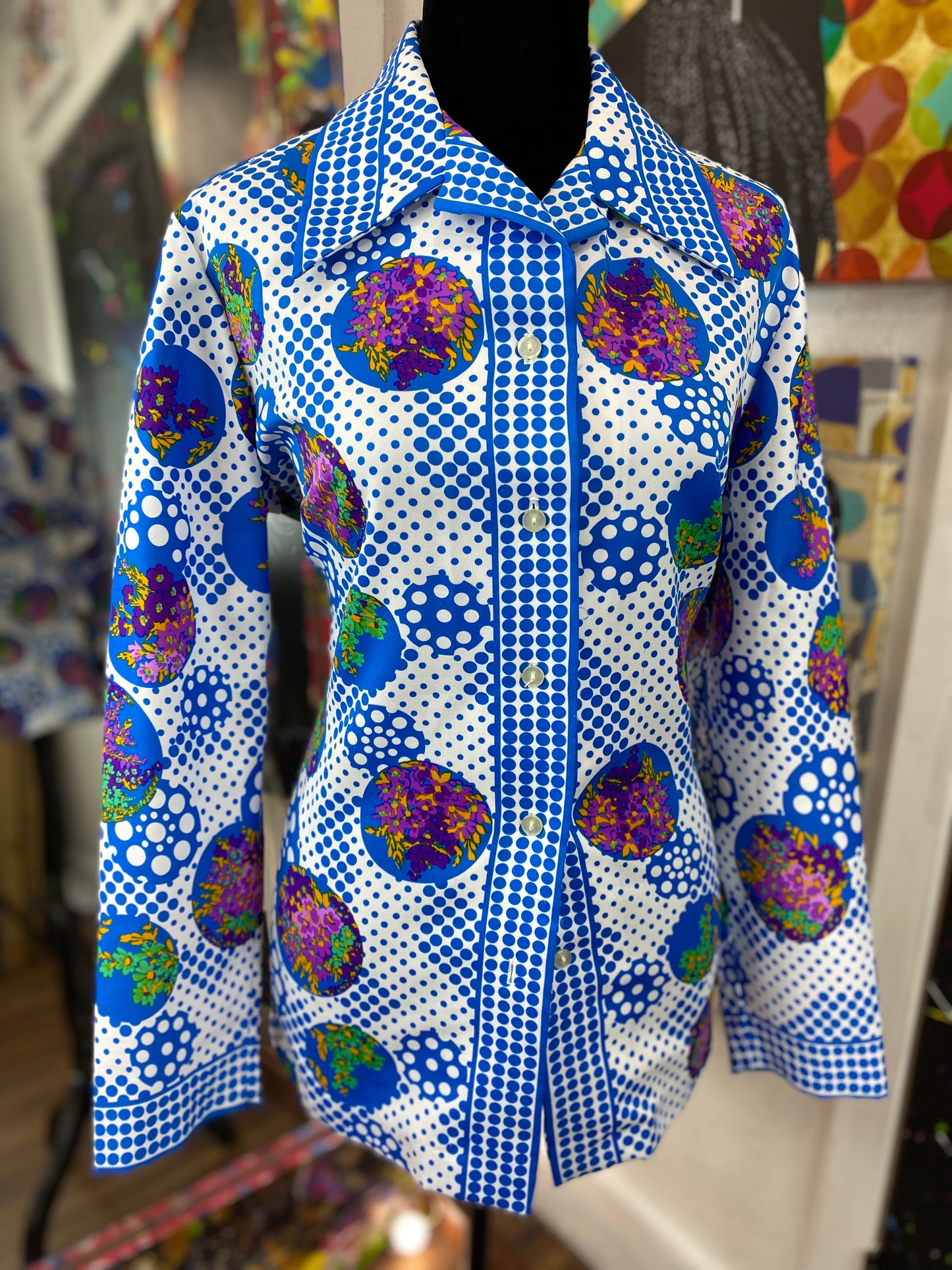 Vintage Long Sleeve Blouse