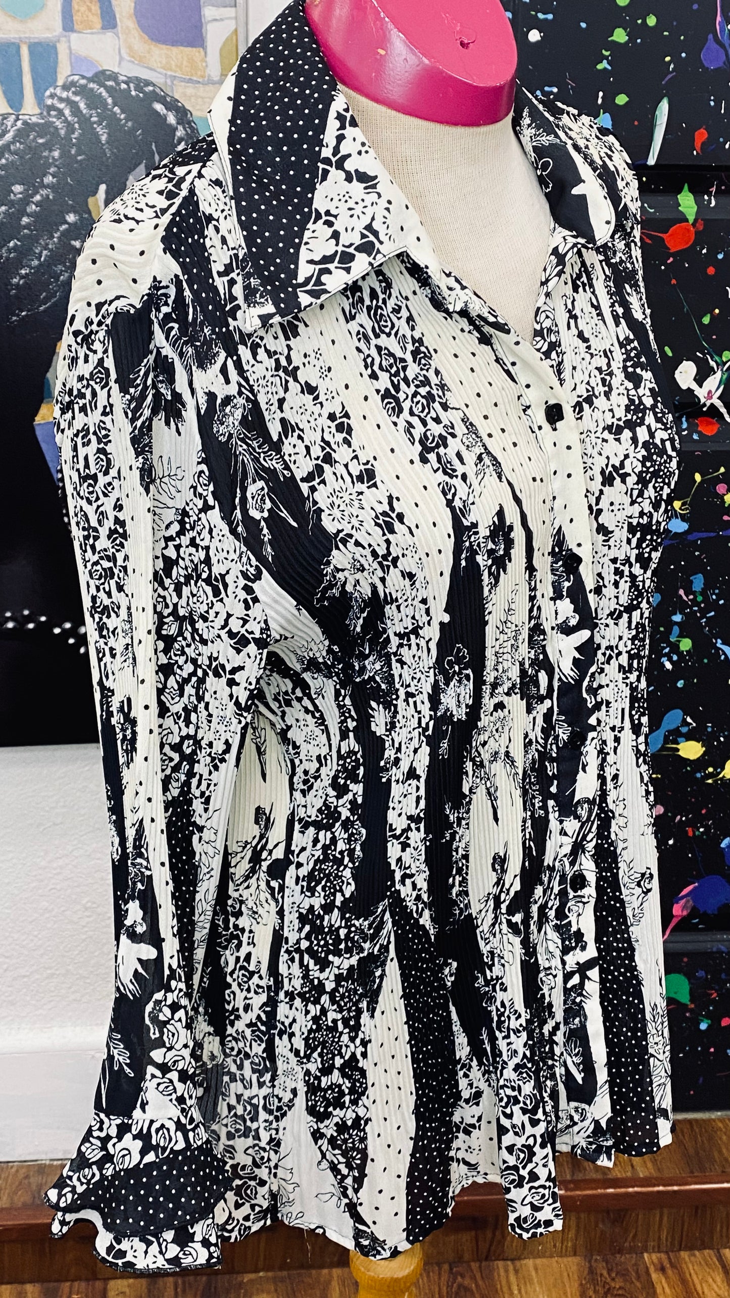 MixPrint Blouse