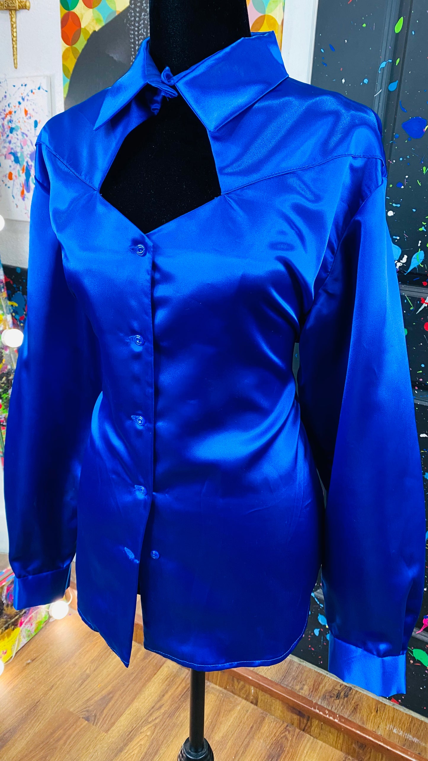 Vintage Long Sleeve Blouse