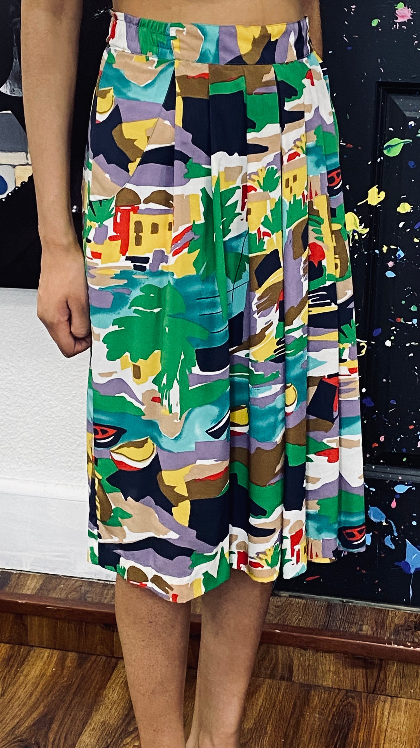 Vintage Culotte Shorts