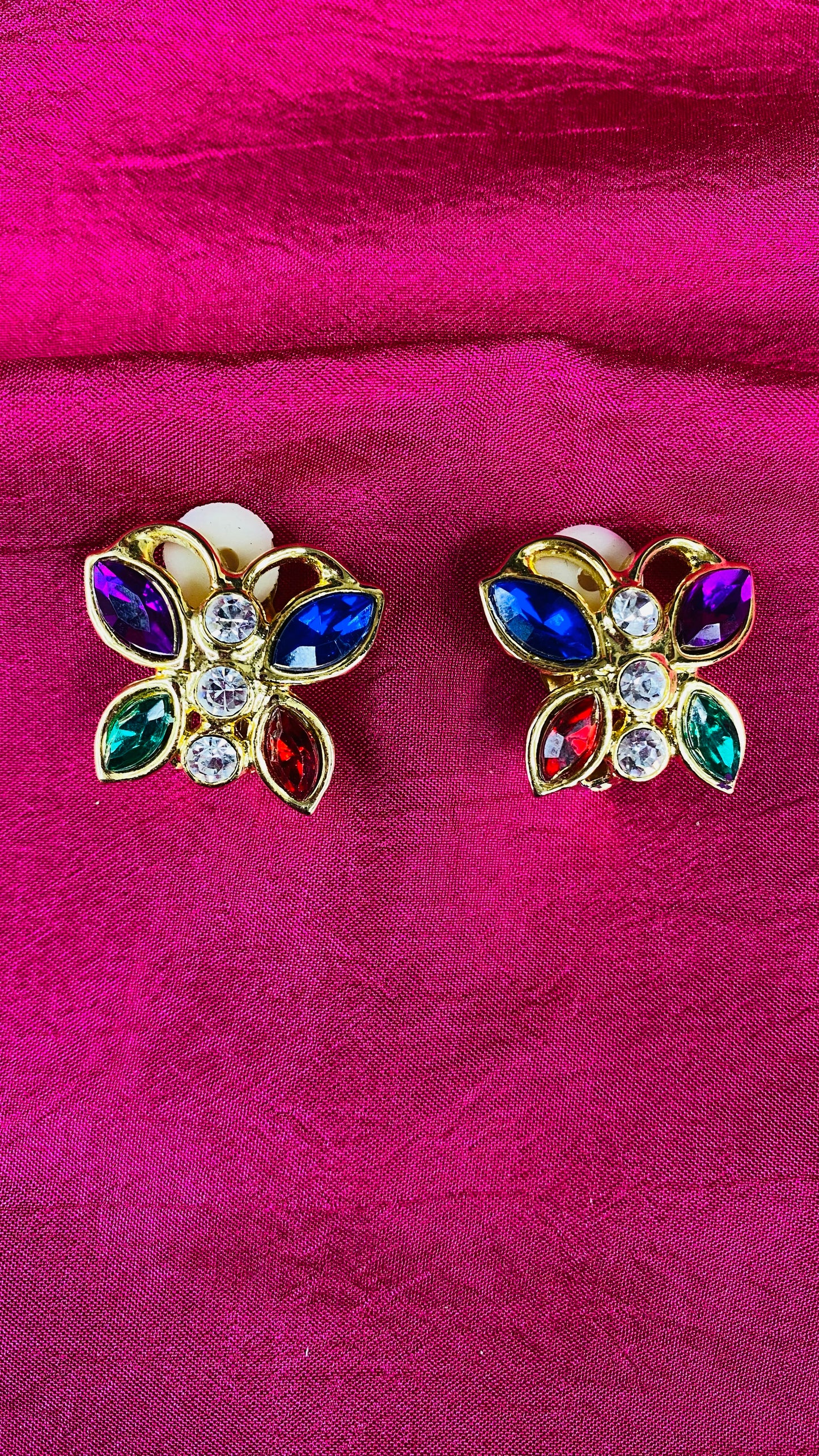 Jewel Butterfly Earrings