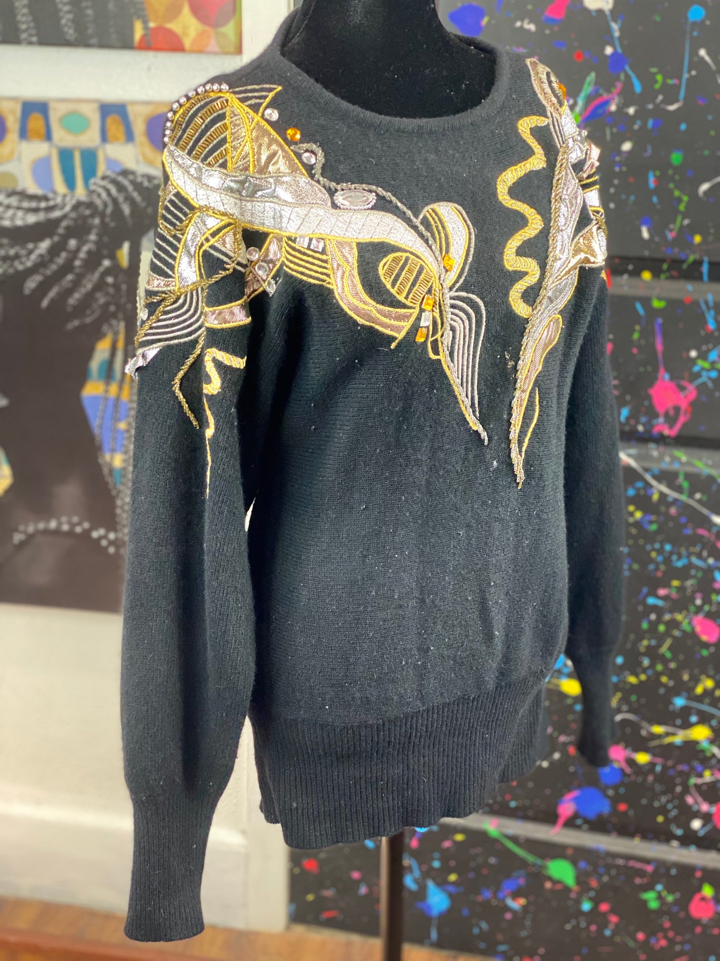 Vintage Jewel Sweater