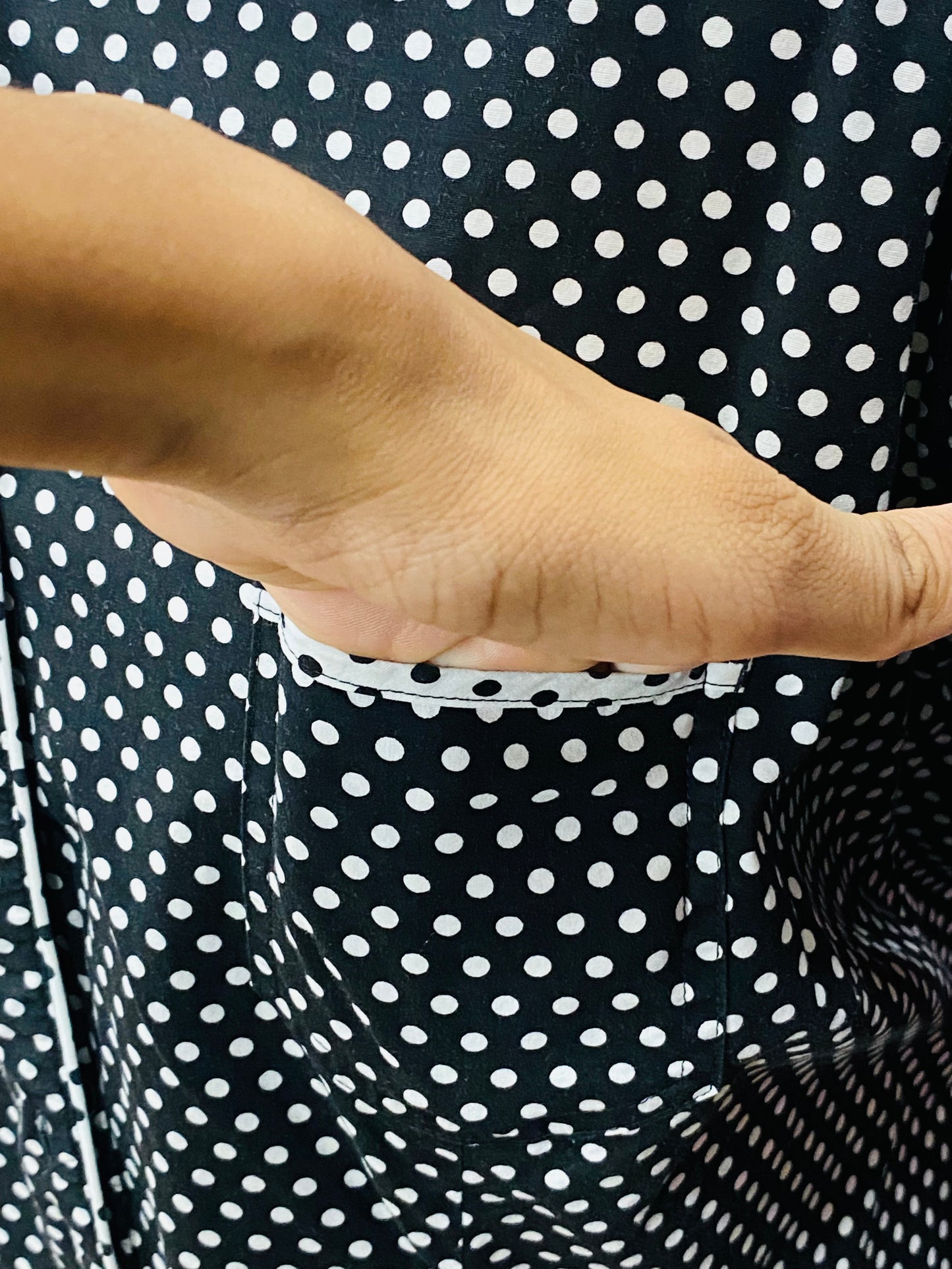Vintage Polkadot Blouse