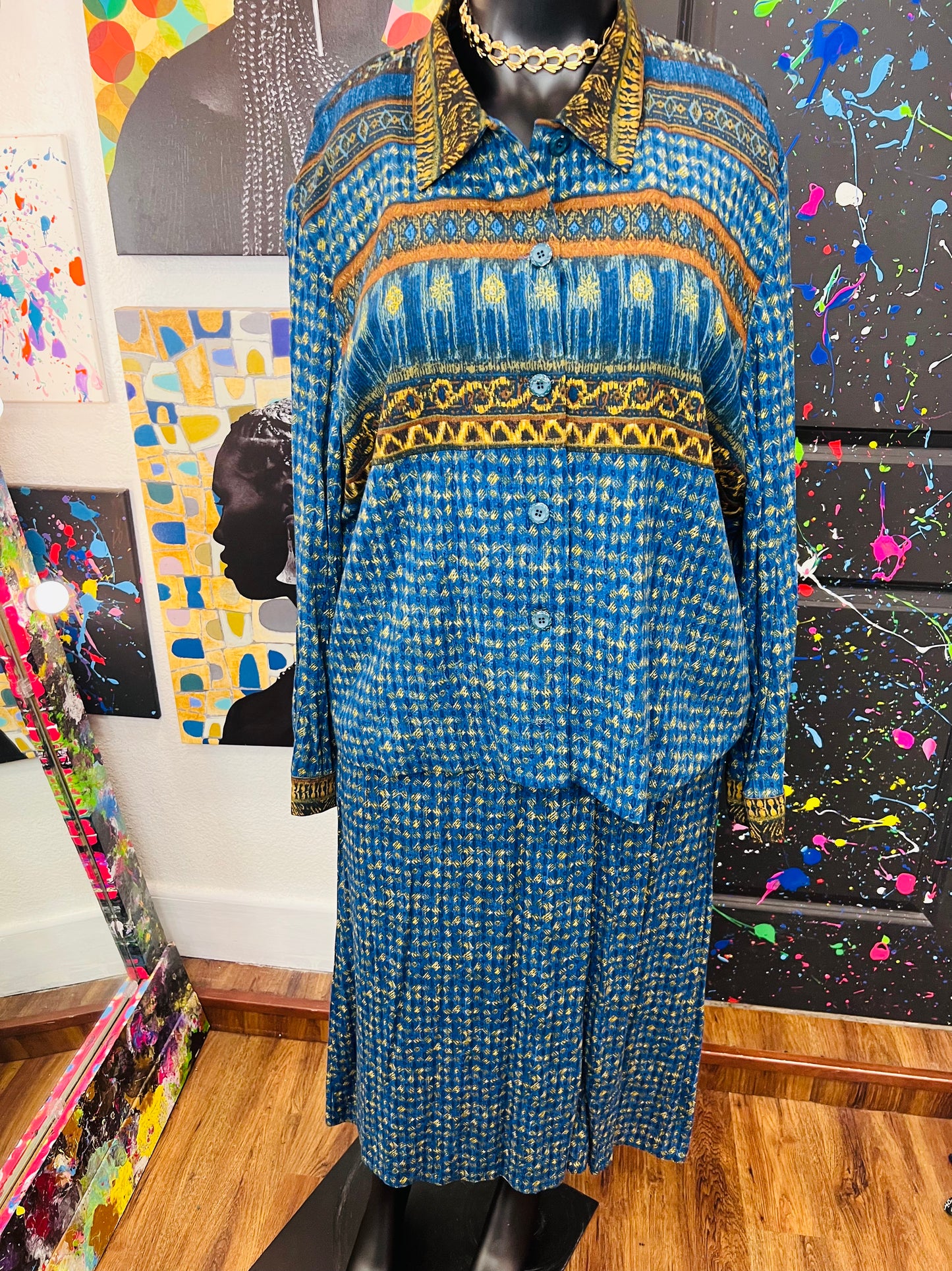 Vintage Skirt Set