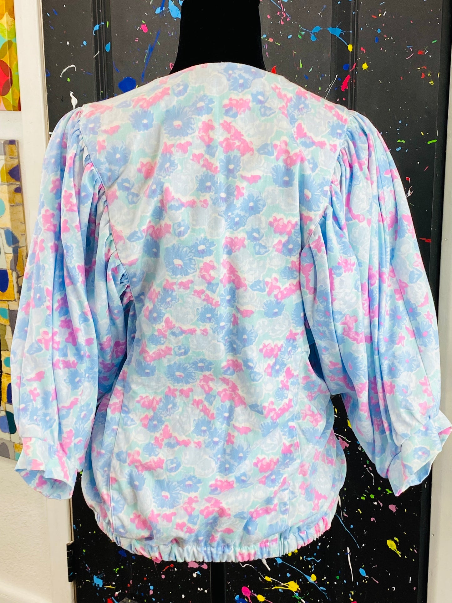 Vintage Short Sleeve Blouse