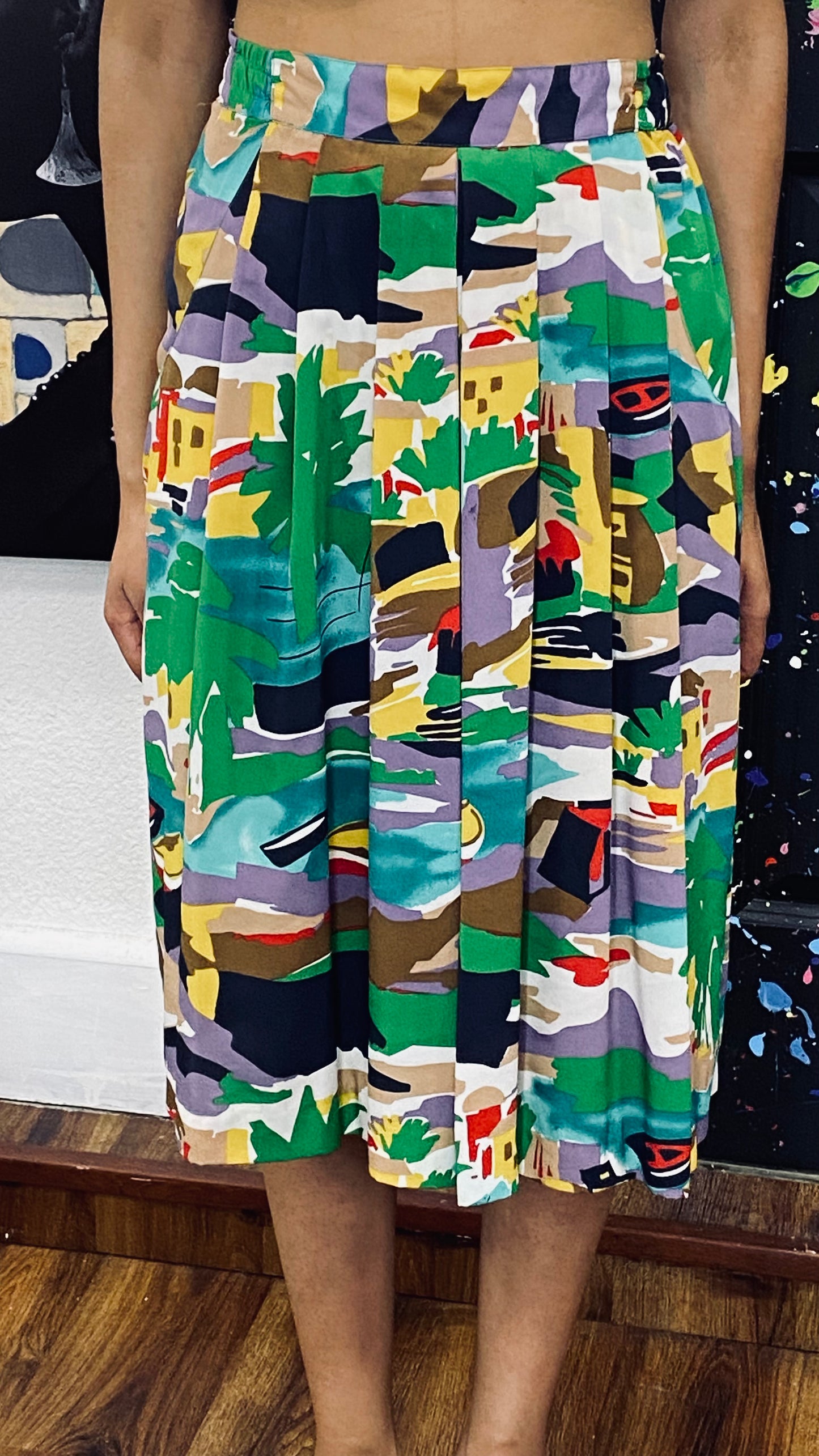Vintage Culotte Shorts