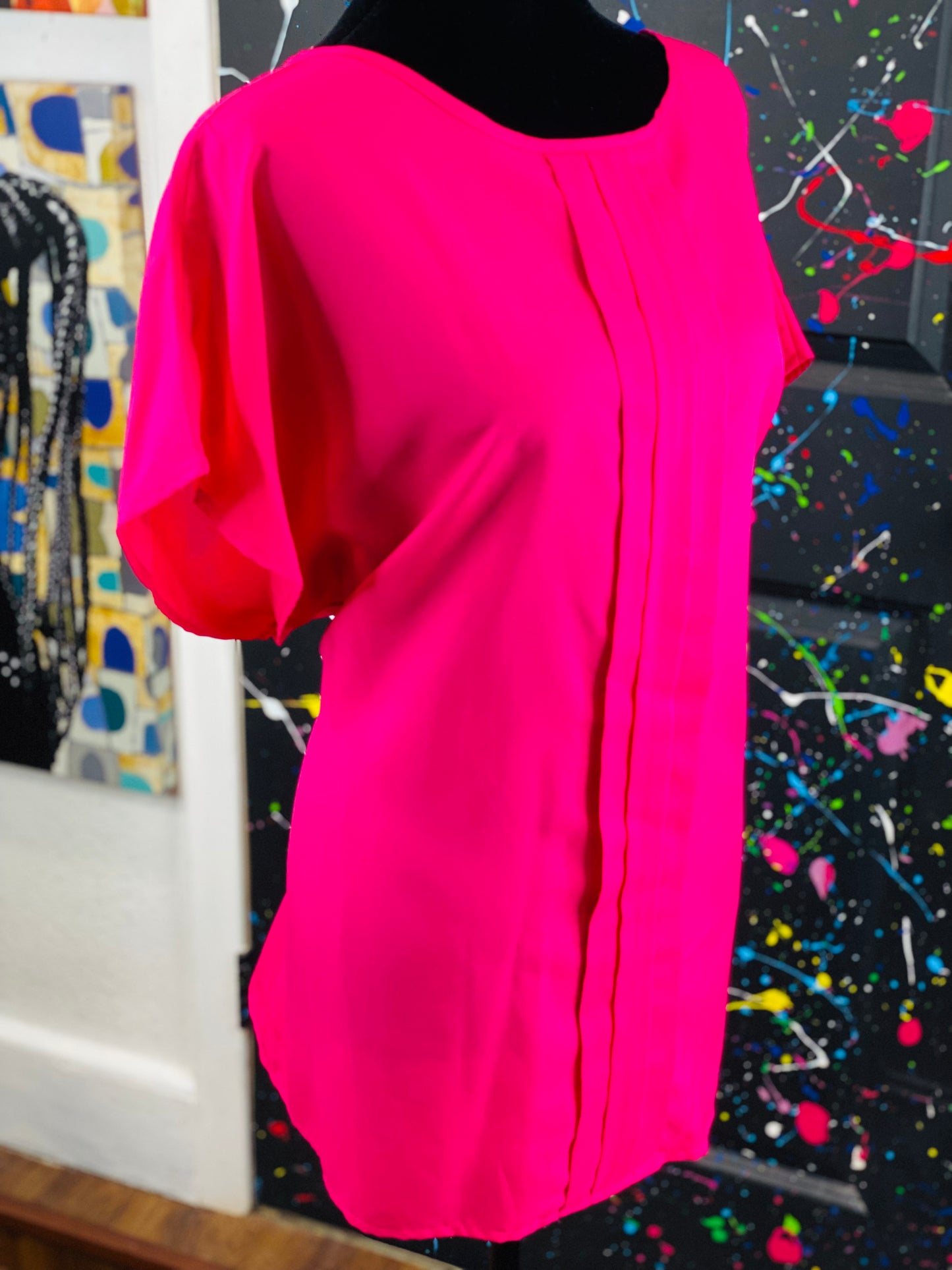Vintage Short Sleeve Blouse