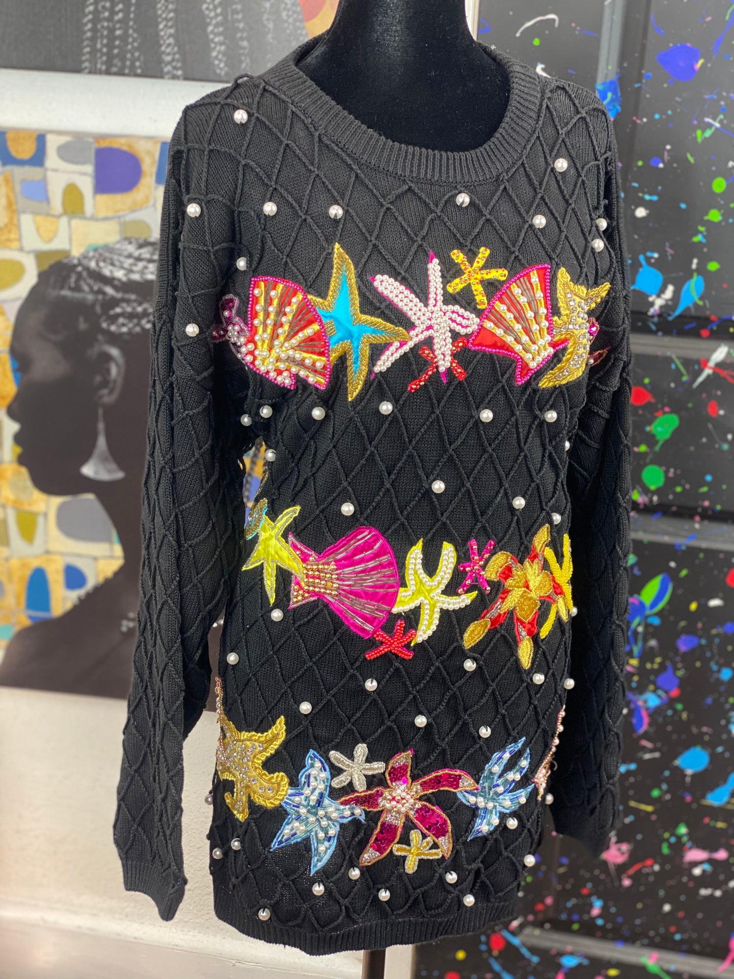 Vintage Jewel Sweater