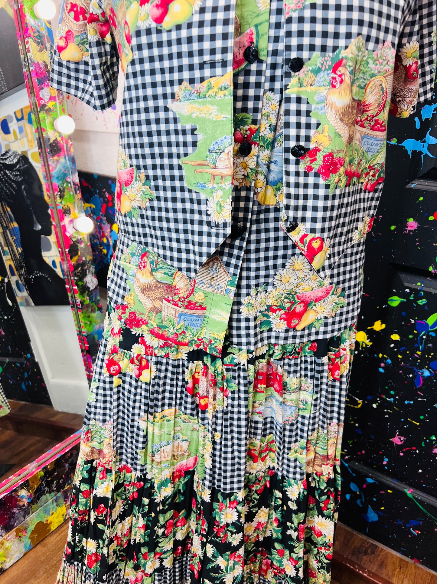 Vintage Skirt Set