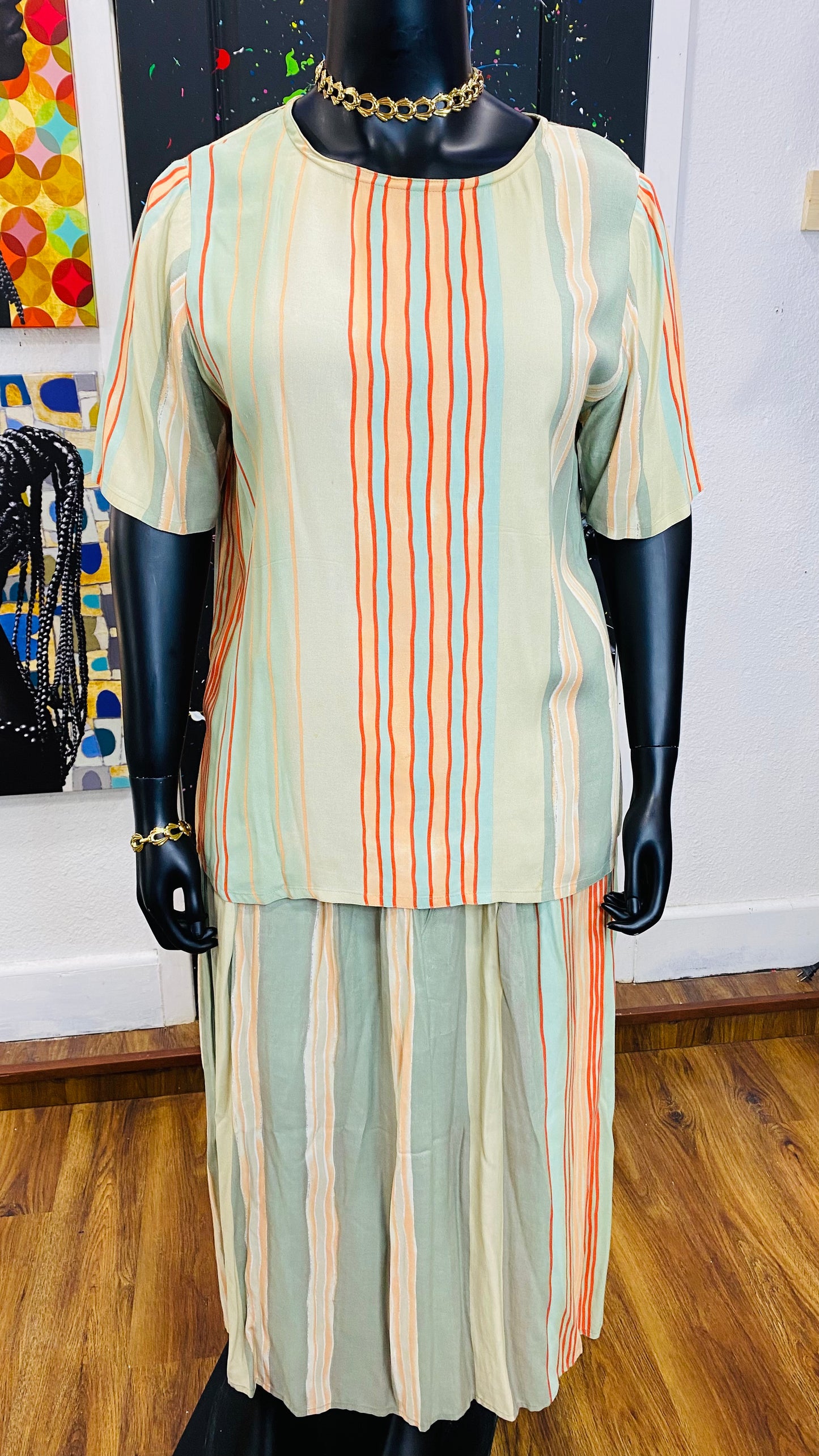 Vintage Skirt Set