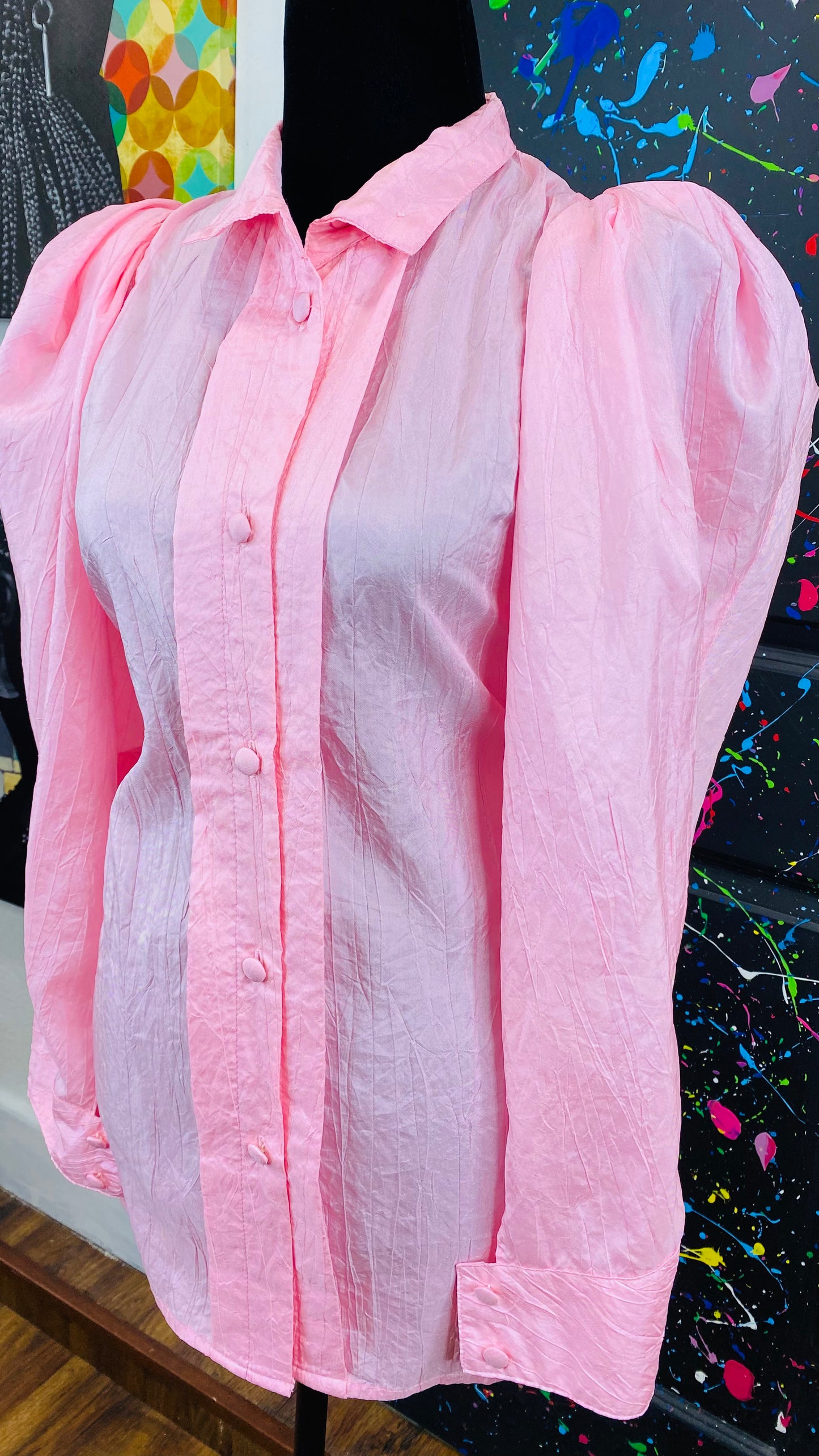 Vintage Long Sleeve Blouse