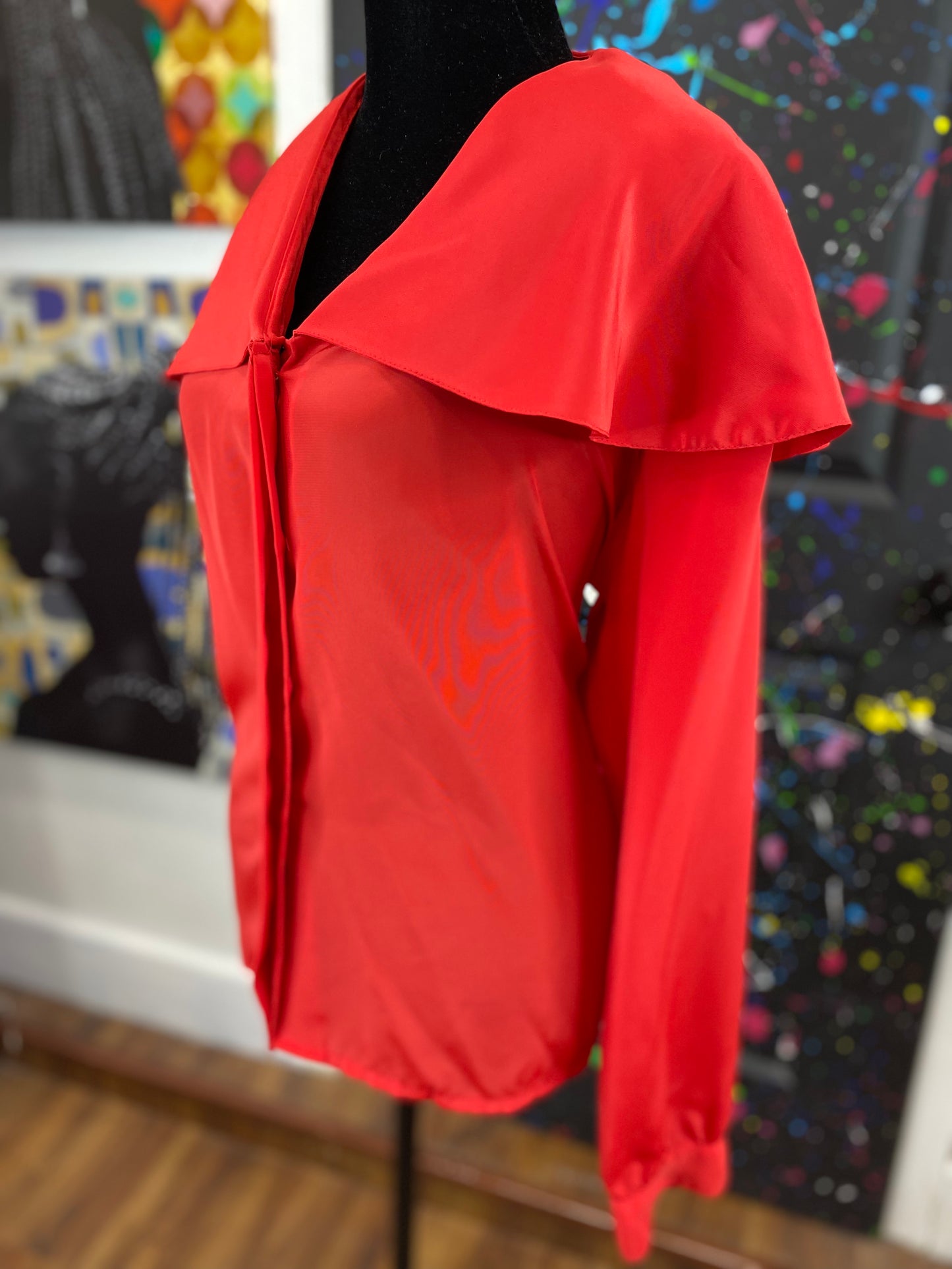 Vintage Long Sleeve Blouse