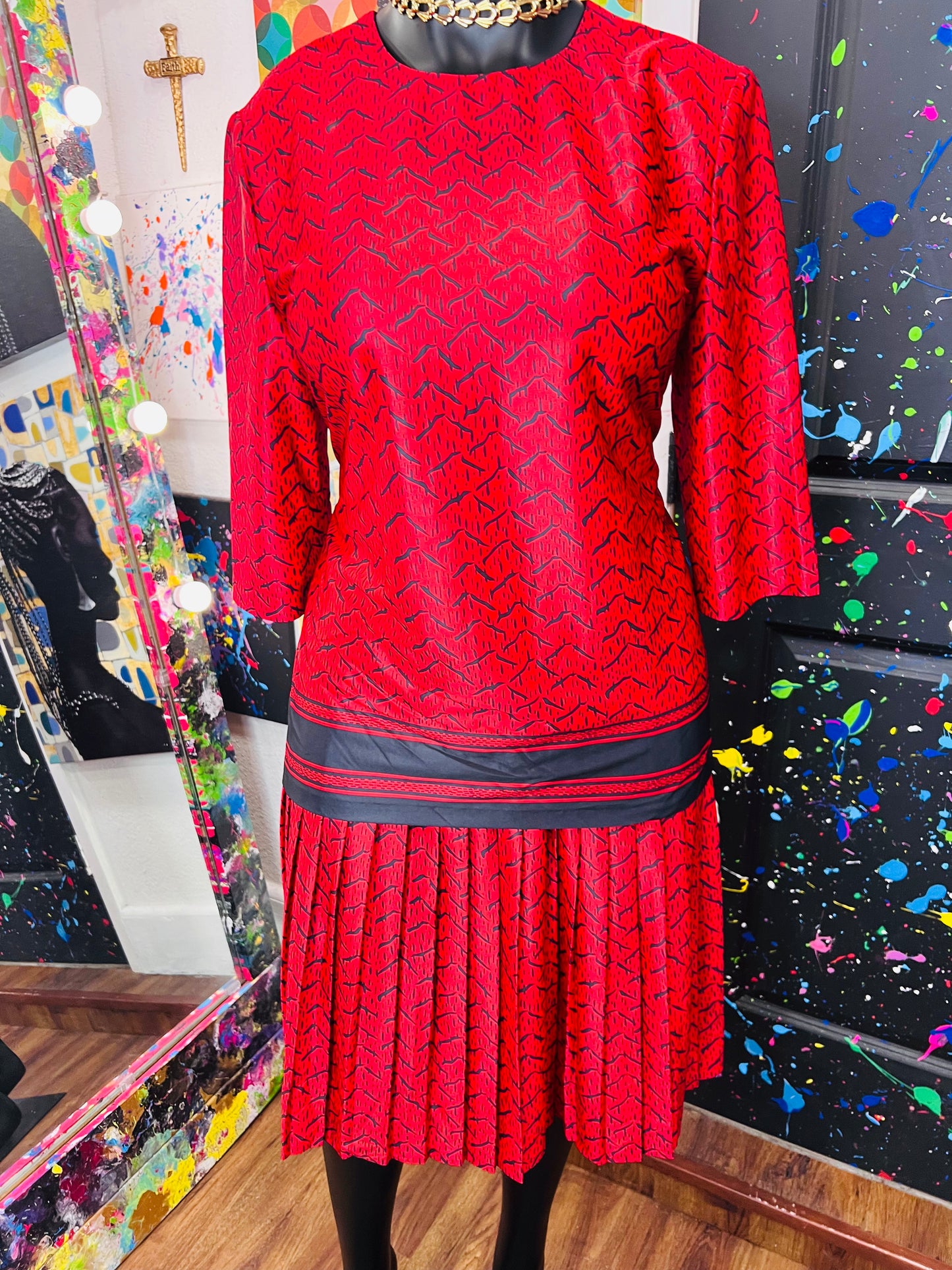 Vintage Skirt Set