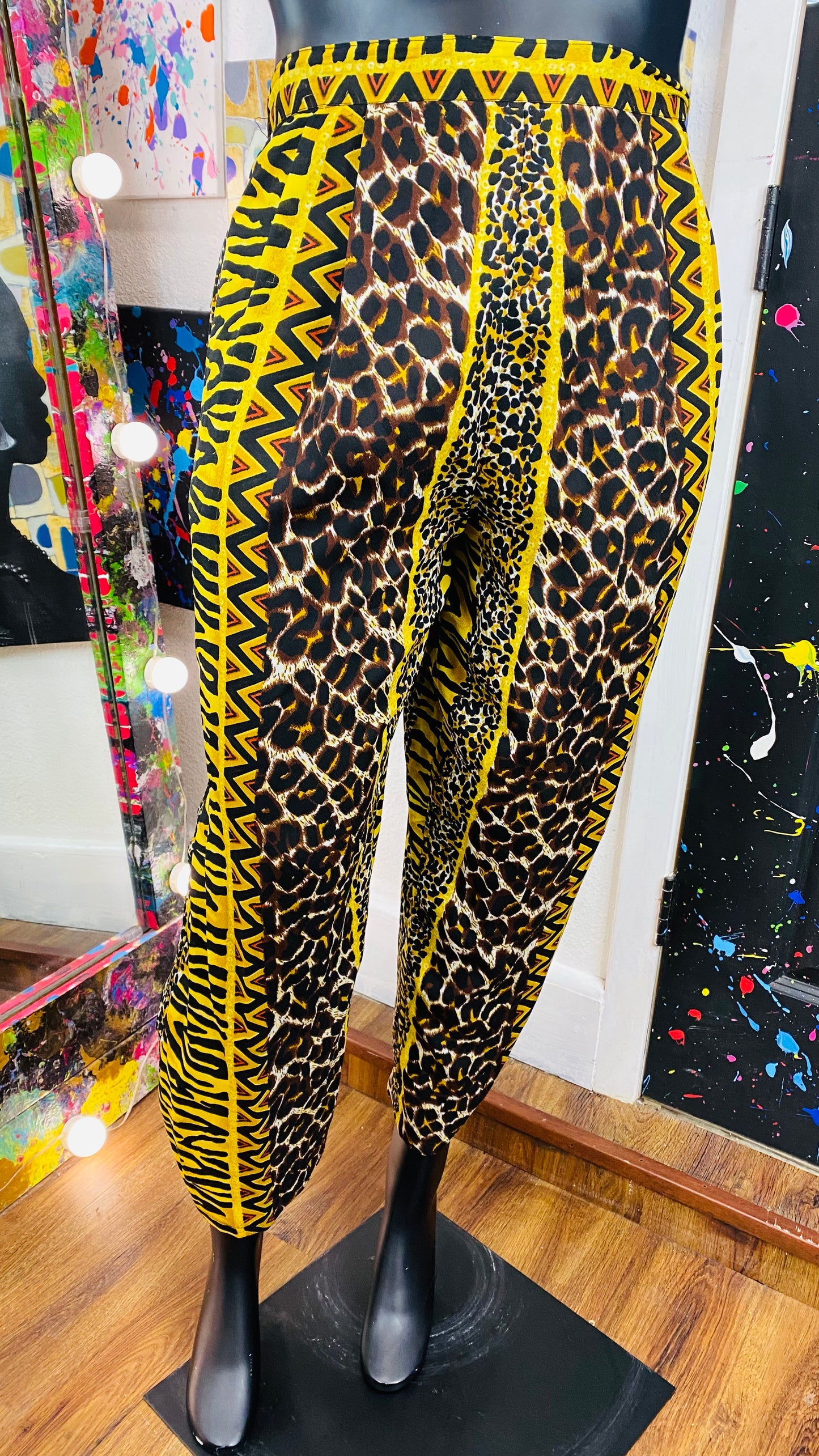 Animal Print Slacks