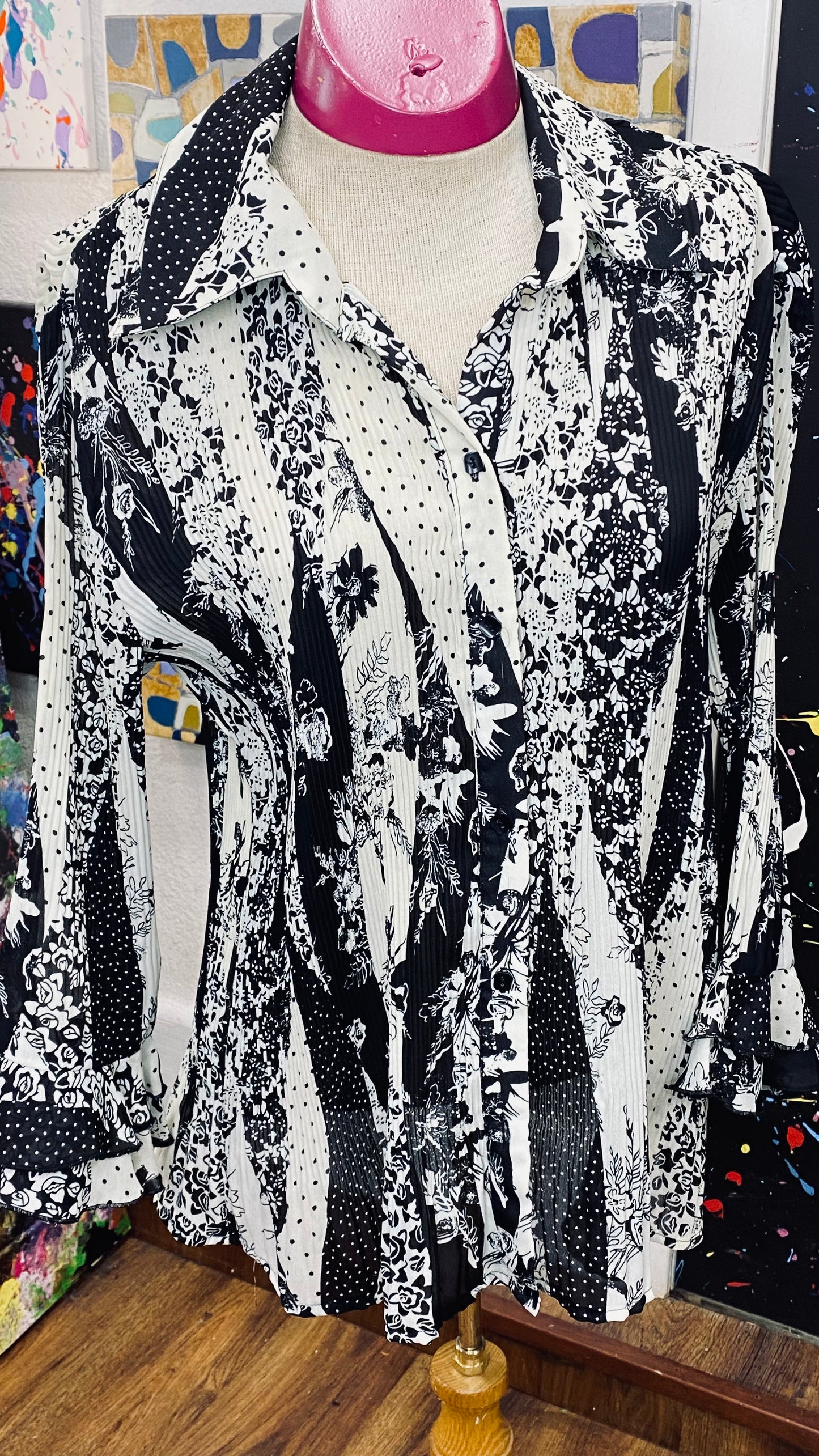 MixPrint Blouse