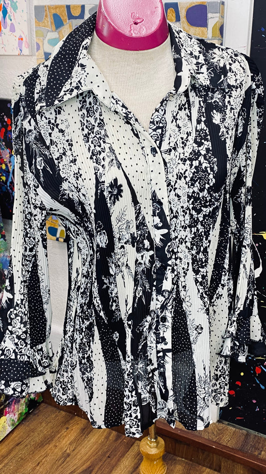 MixPrint Blouse