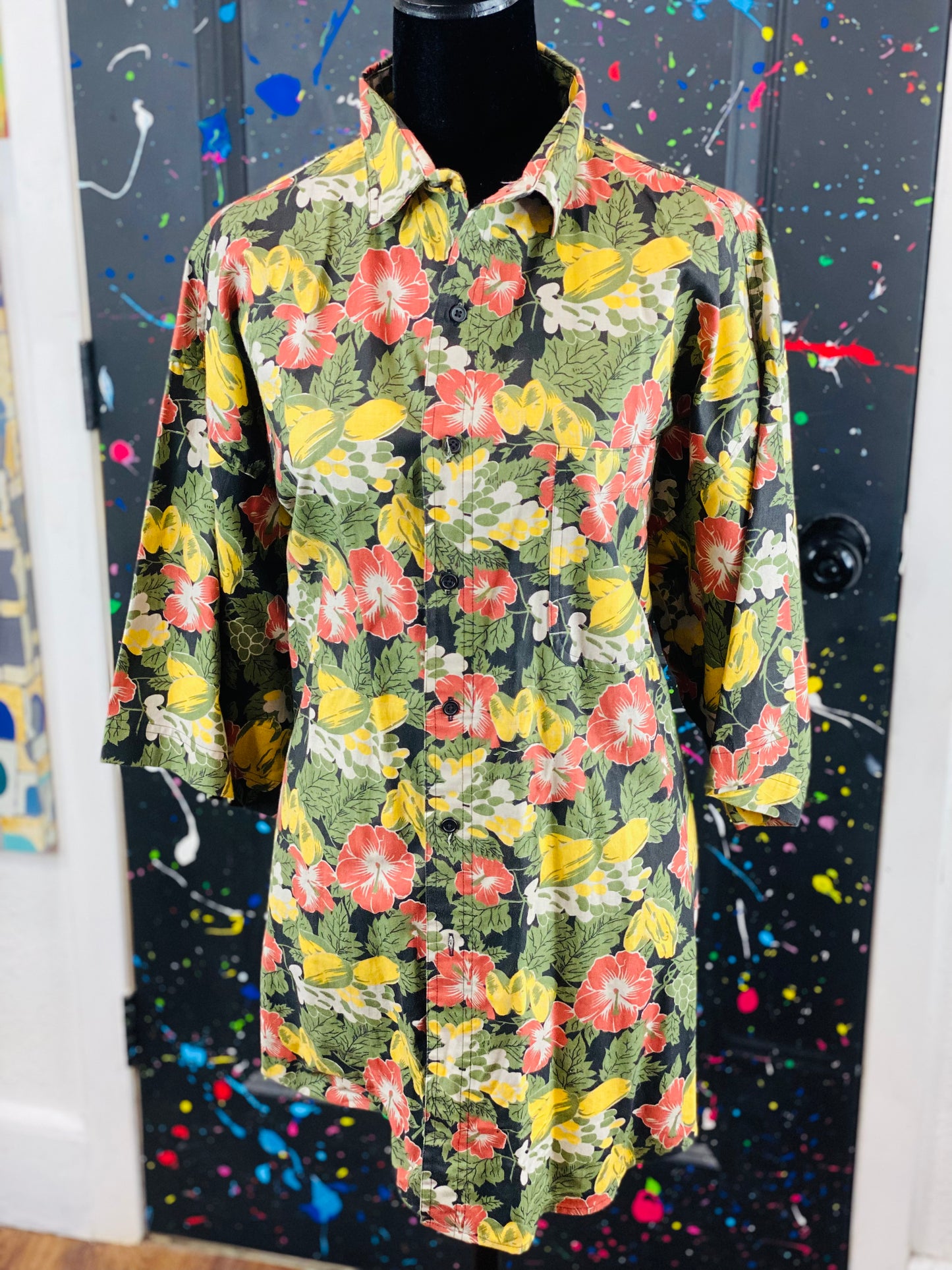 Vintage Short Sleeve Blouse