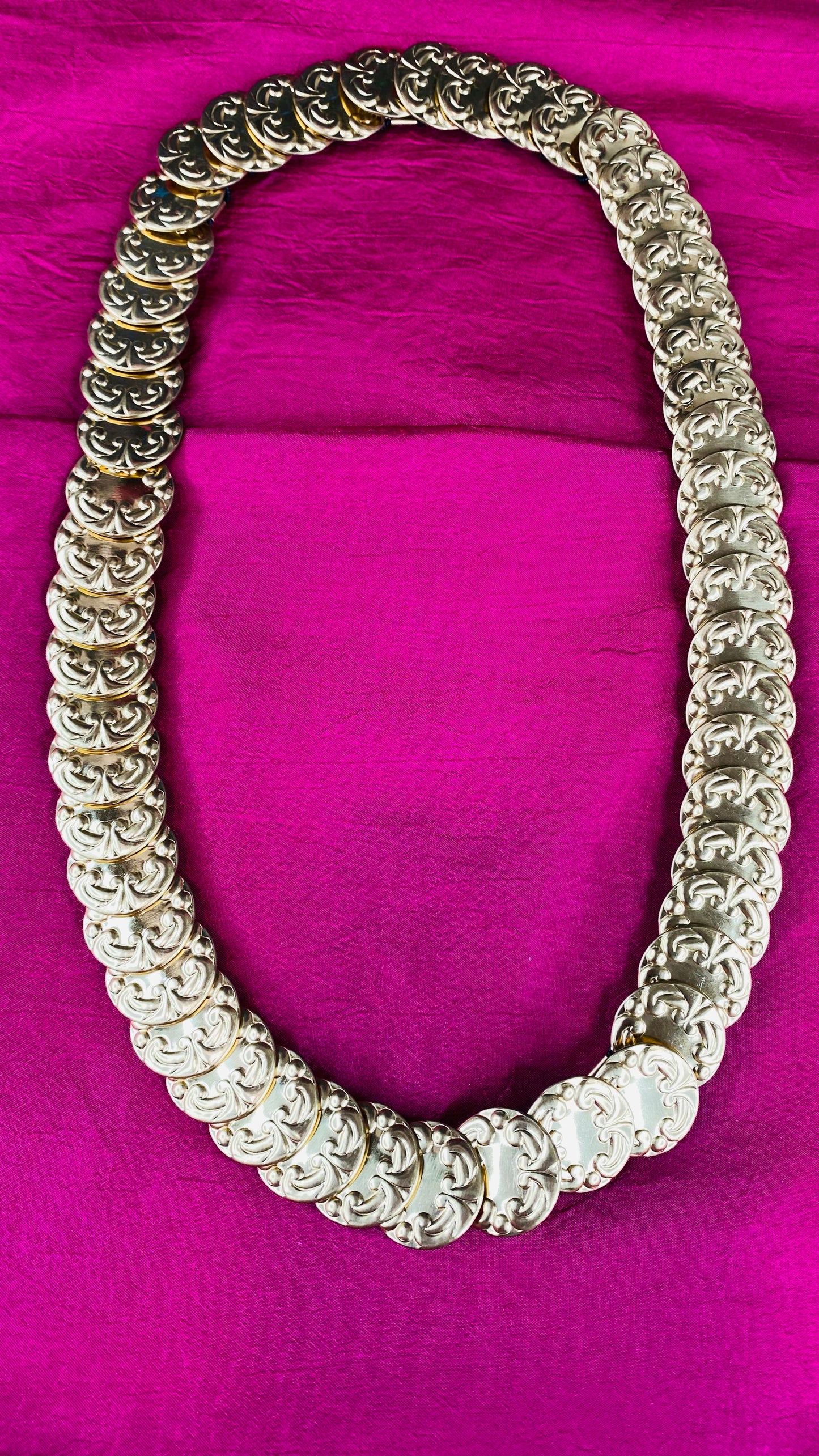 Vintage Gold Coin Belt