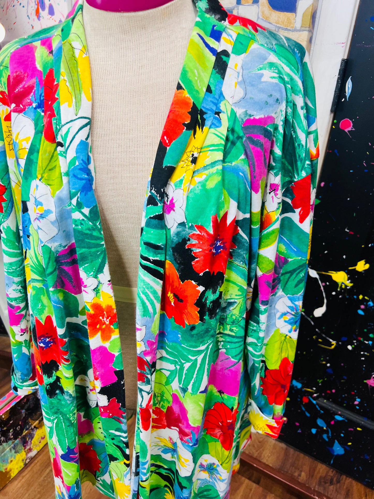 Vintage Floral Blazer