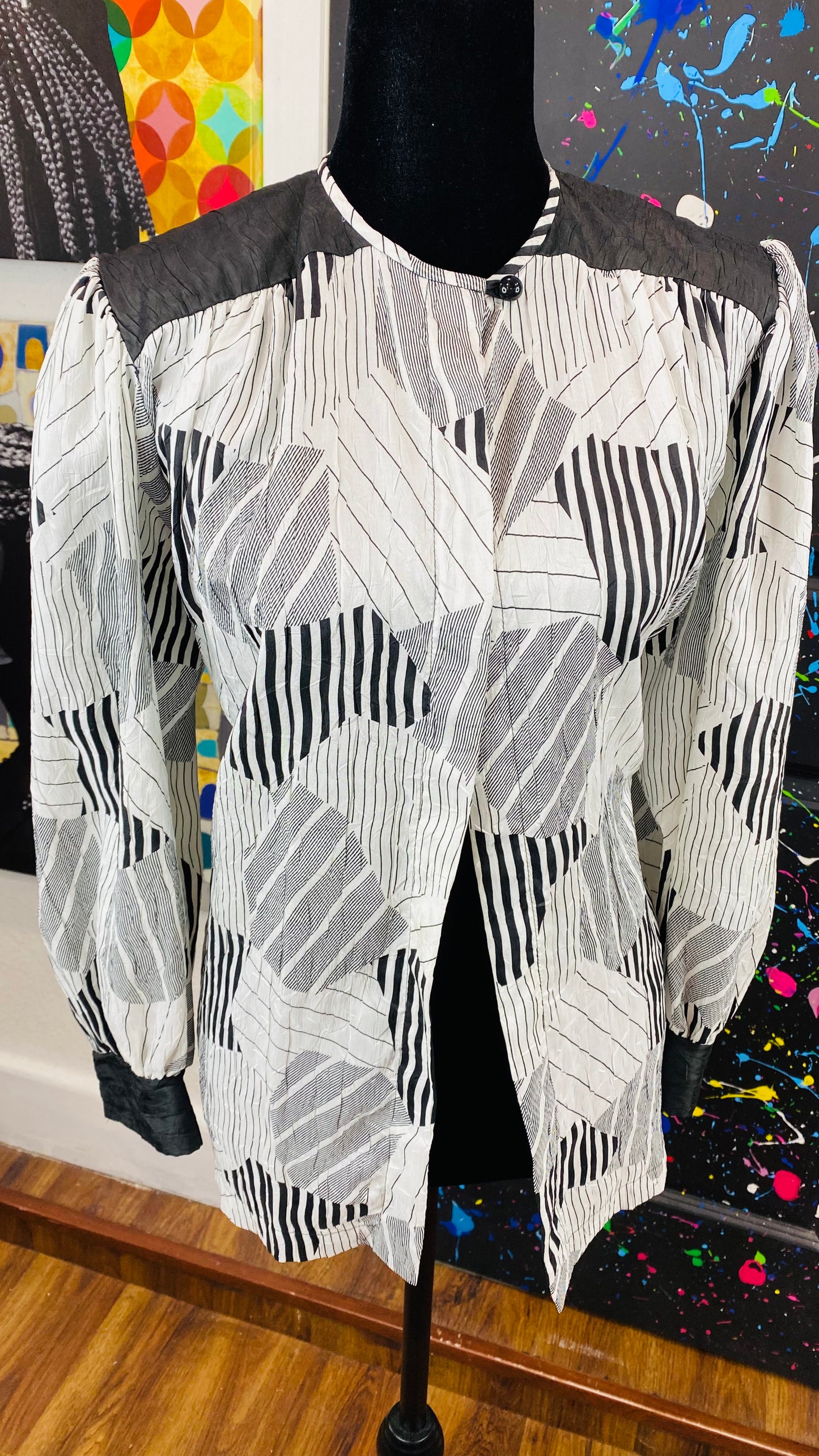 Vintage Long Sleeve Blouse