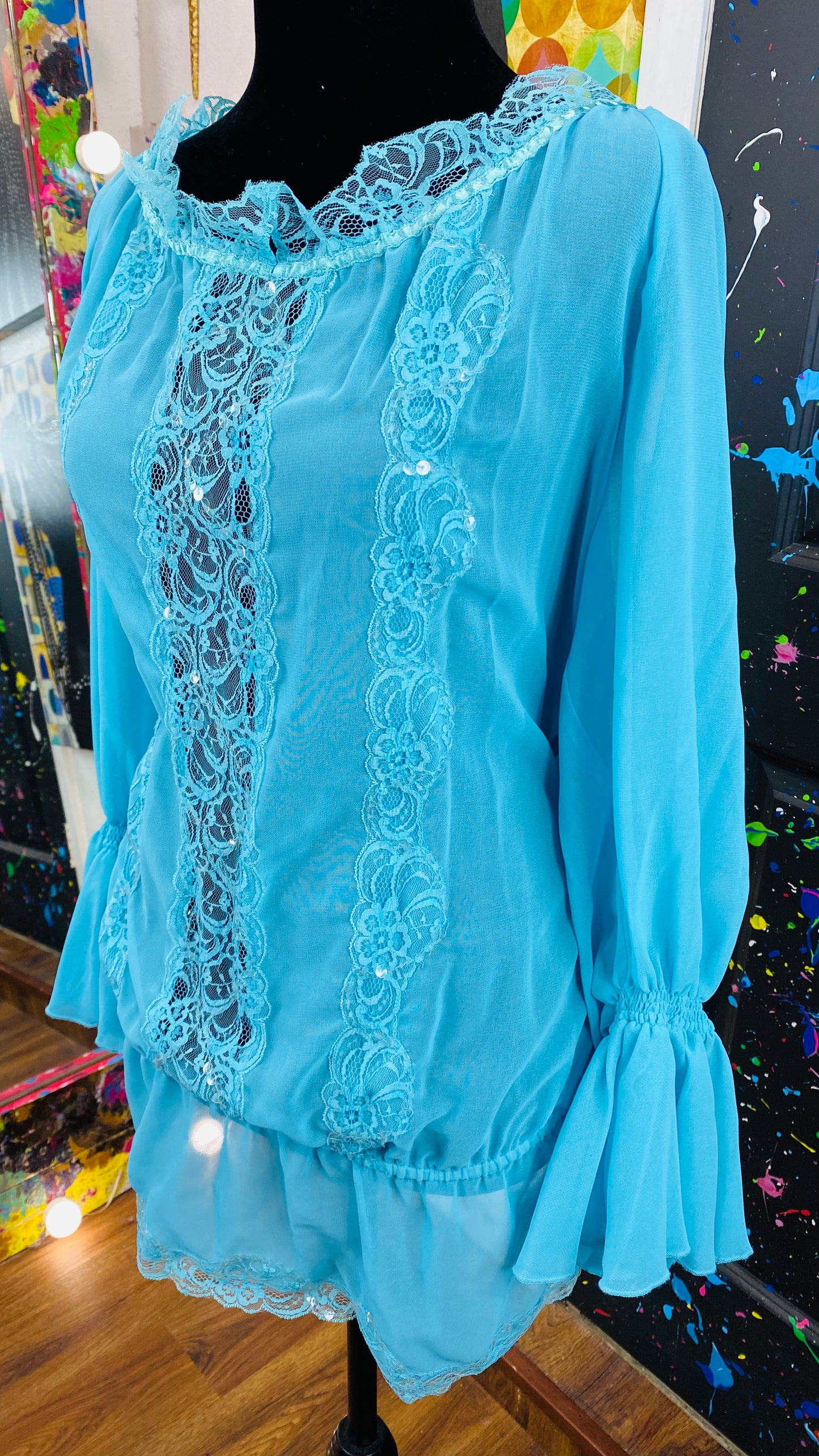 Vintage Long Sleeve Blouse