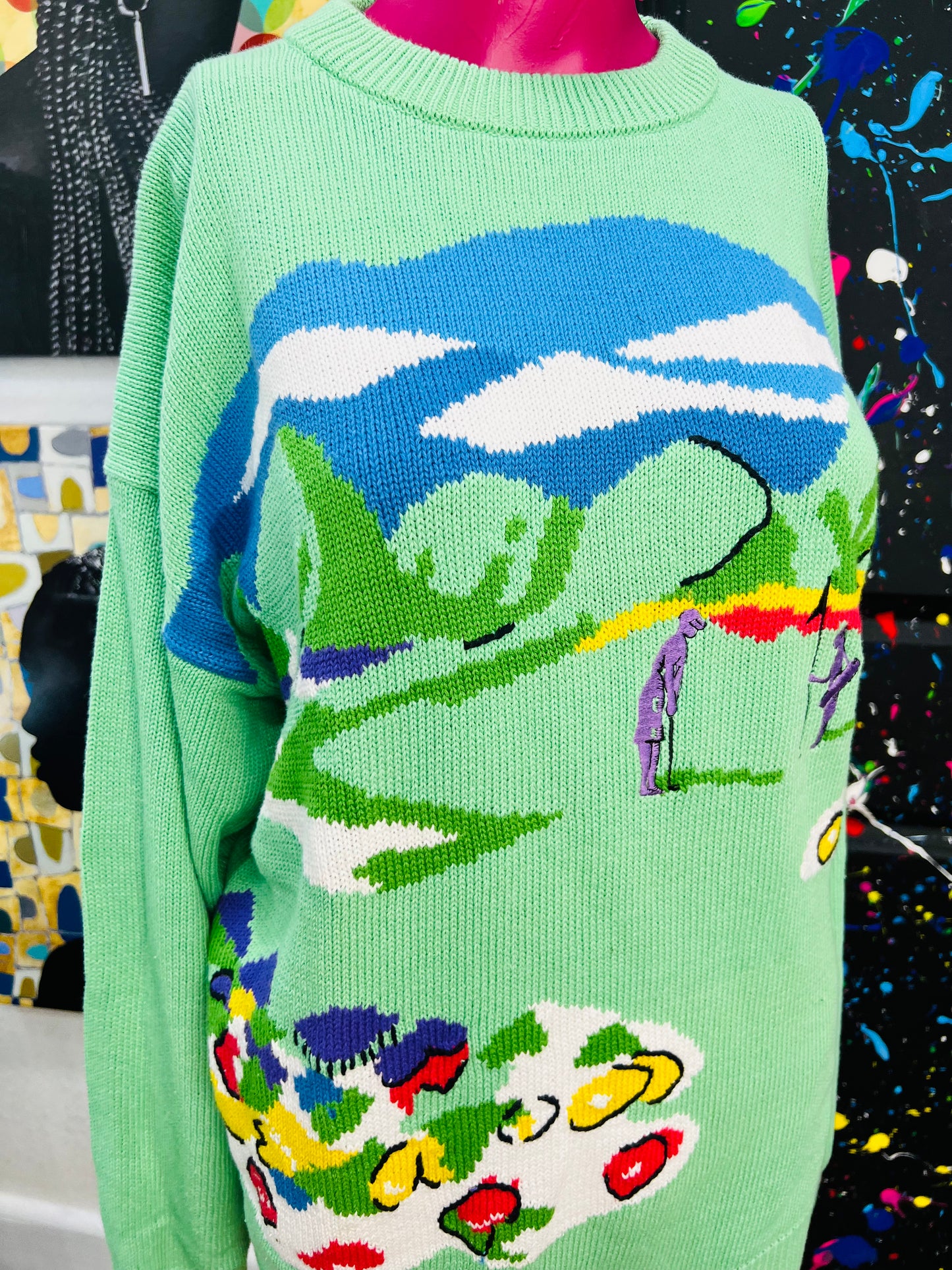 Vintage Golf Sweater -Dead stock (18/20)