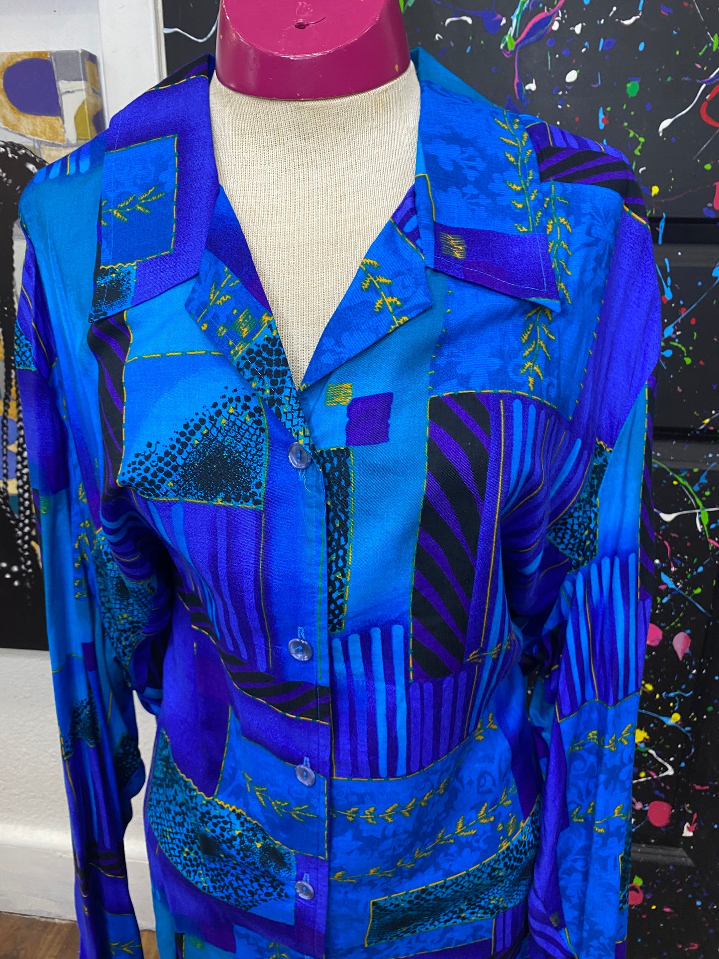 Vintage Long Sleeve Blouse
